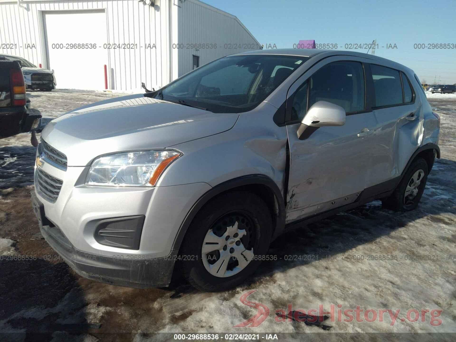 3GNCJKSB9GL260759 2016 CHEVROLET TRAX