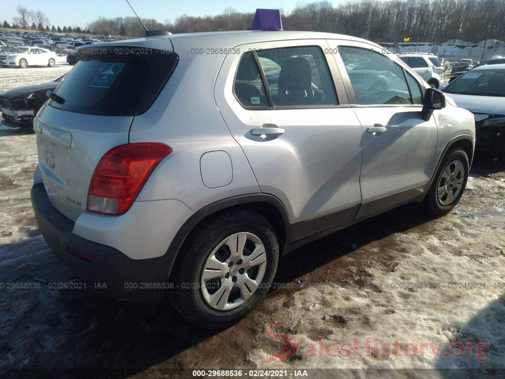 3GNCJKSB9GL260759 2016 CHEVROLET TRAX