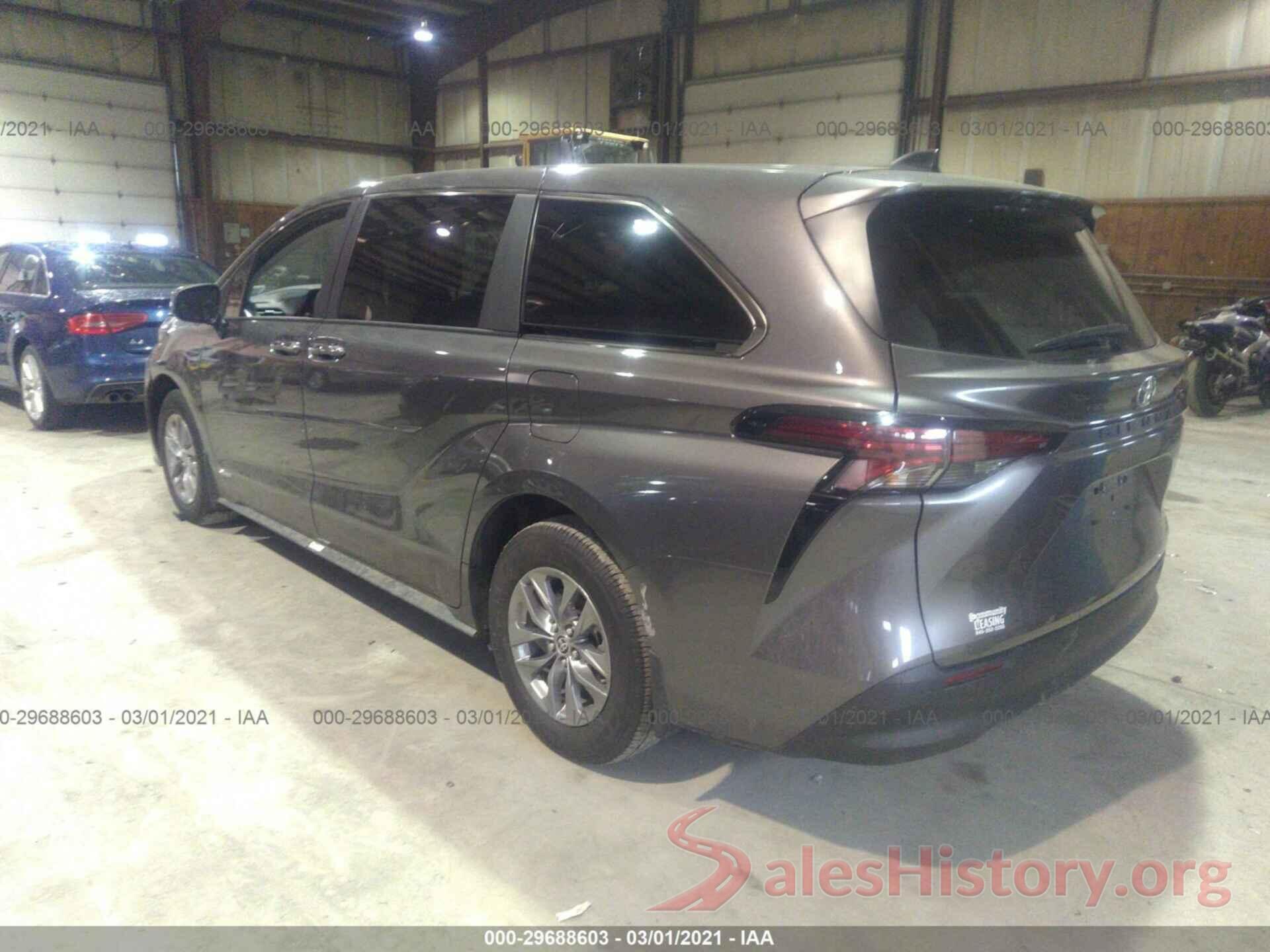 5TDYRKEC4MS015868 2021 TOYOTA SIENNA