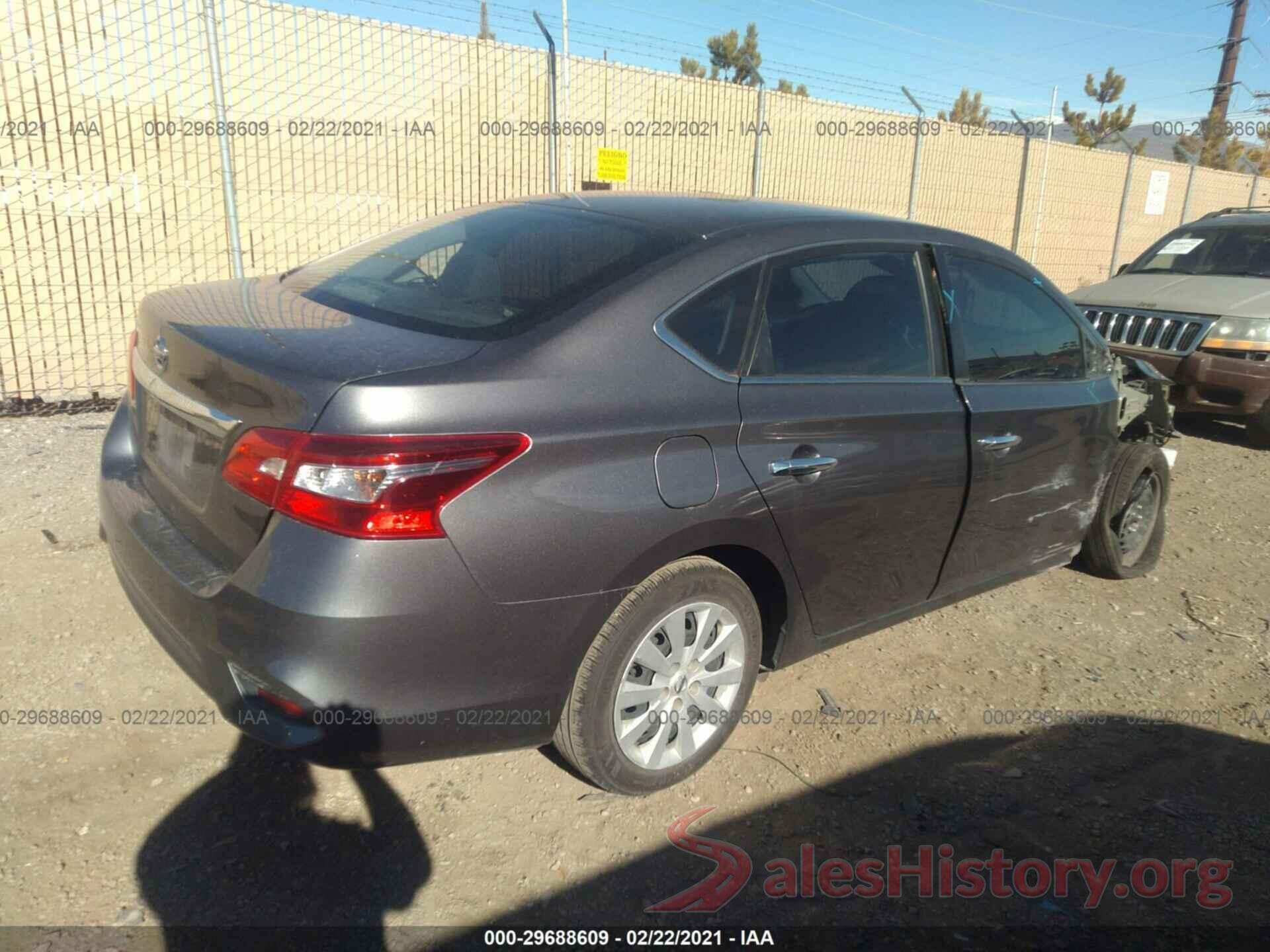 3N1AB7AP9KY261268 2019 NISSAN SENTRA