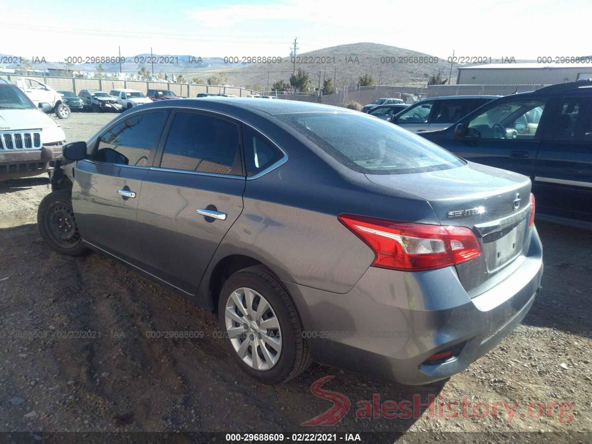 3N1AB7AP9KY261268 2019 NISSAN SENTRA