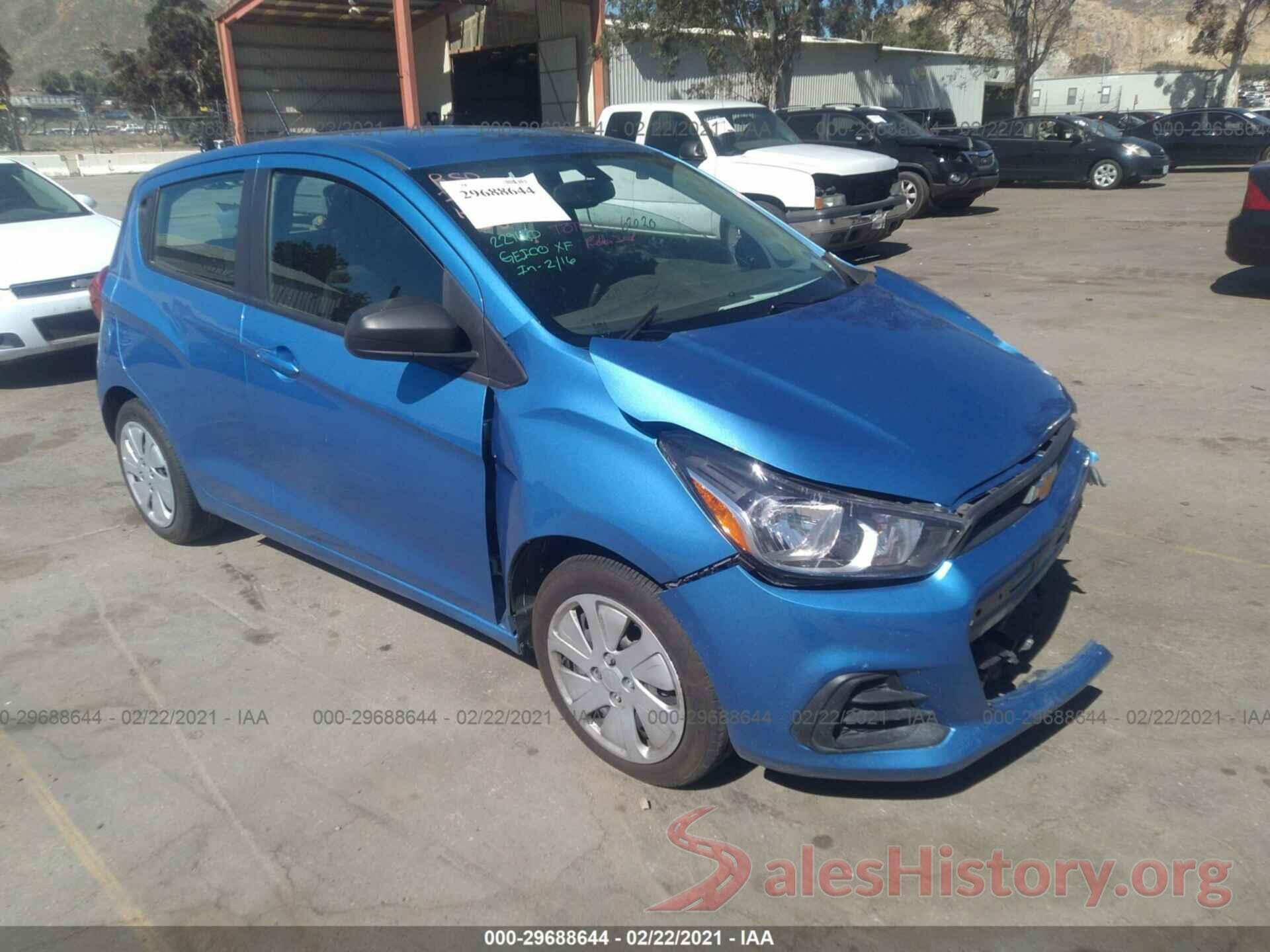 KL8CB6SA2HC737445 2017 CHEVROLET SPARK