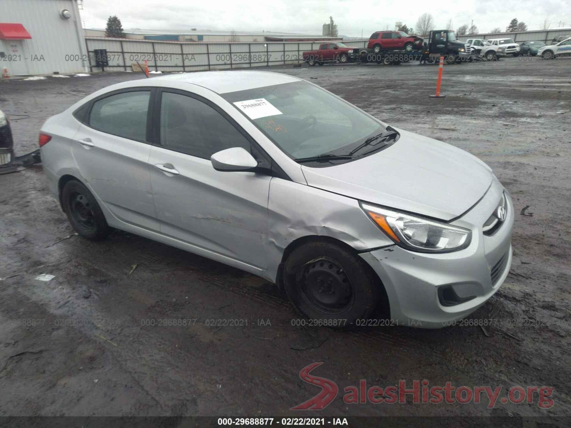 KMHCT4AE1GU079828 2016 HYUNDAI ACCENT