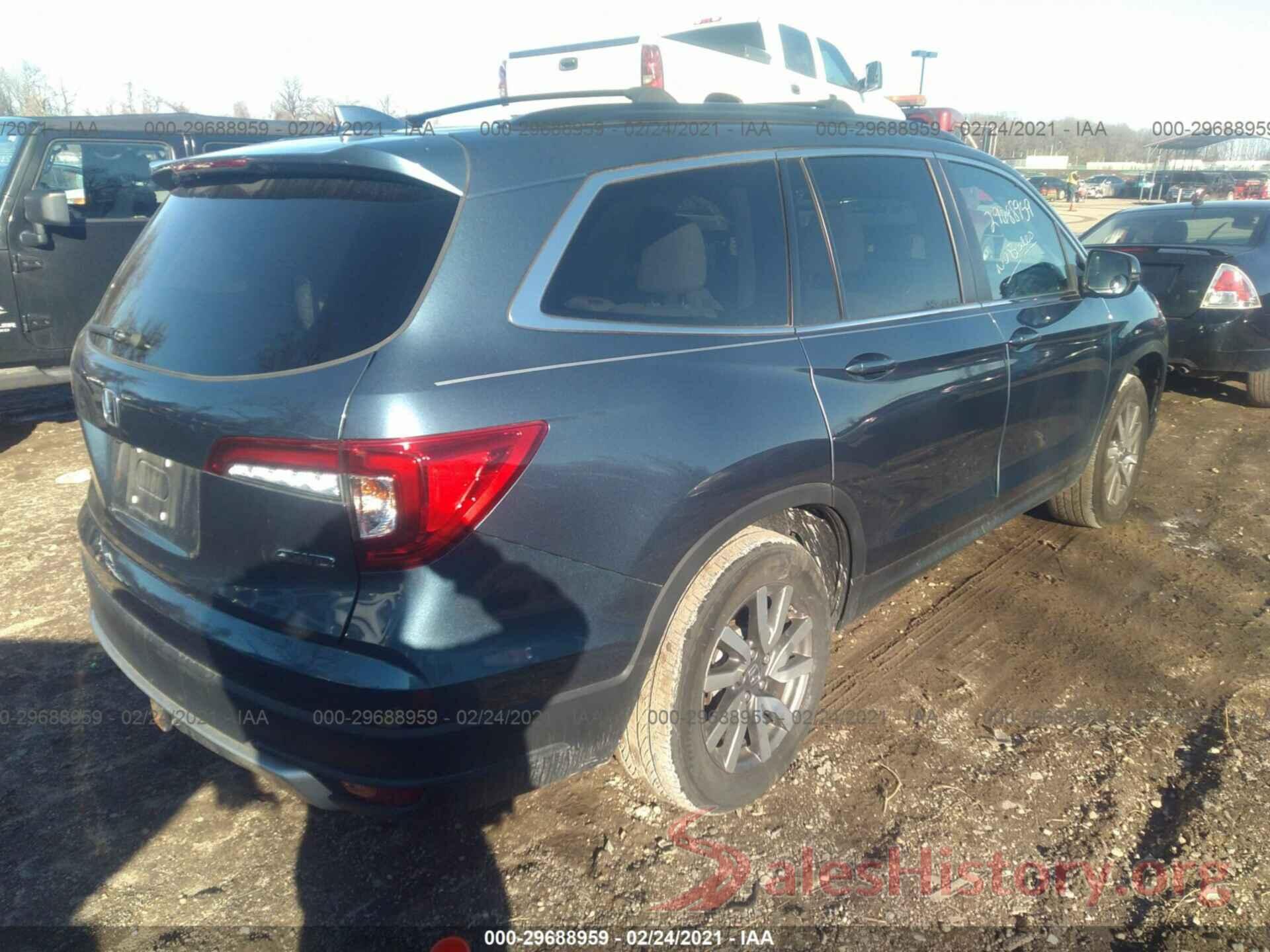 5FNYF6H32KB045125 2019 HONDA PILOT