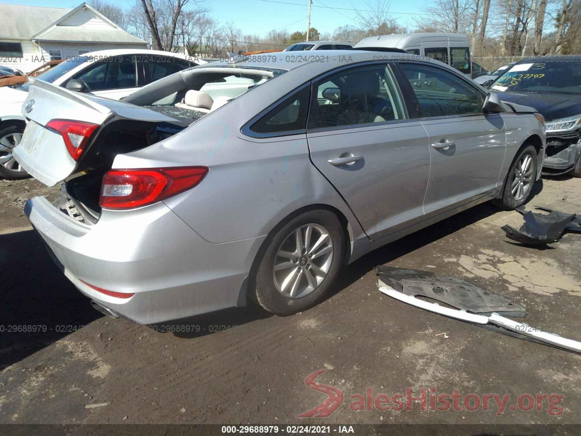 5NPE24AF3GH301238 2016 HYUNDAI SONATA