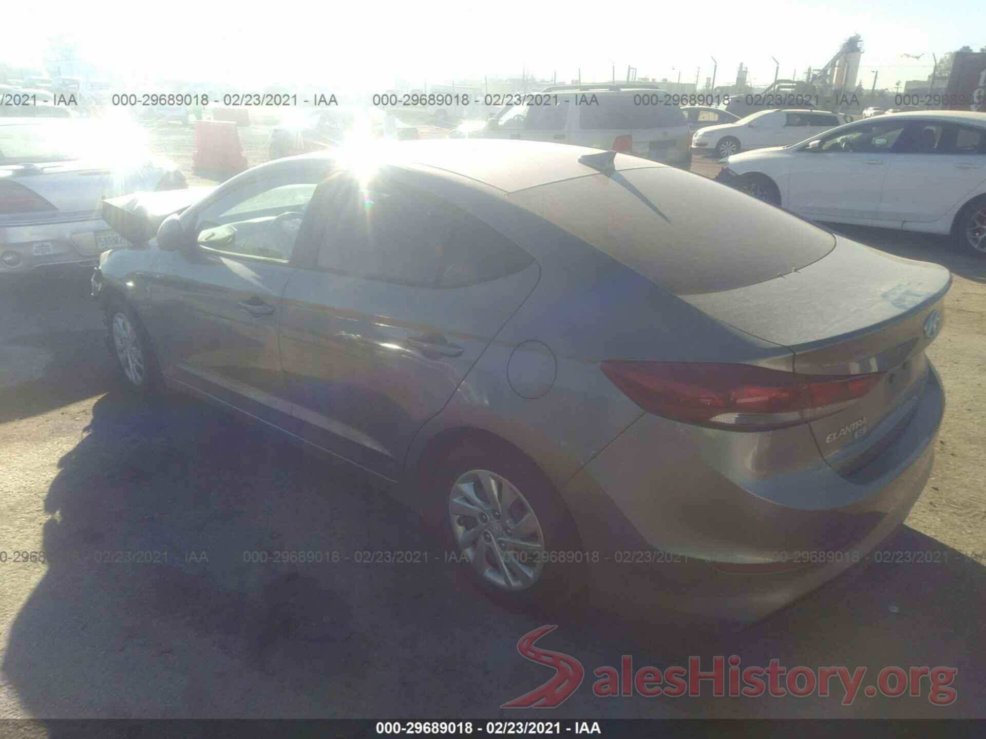 KMHD74LF9HU151407 2017 HYUNDAI ELANTRA