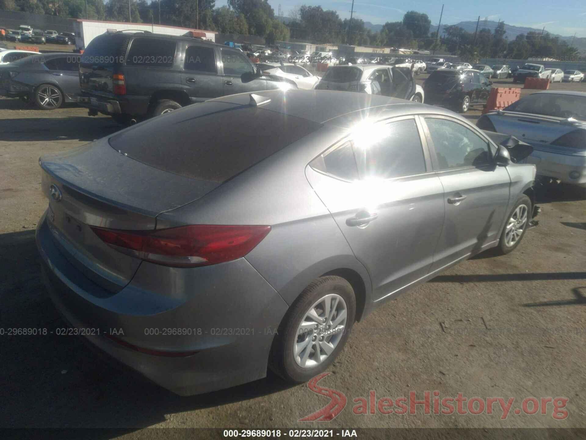 KMHD74LF9HU151407 2017 HYUNDAI ELANTRA