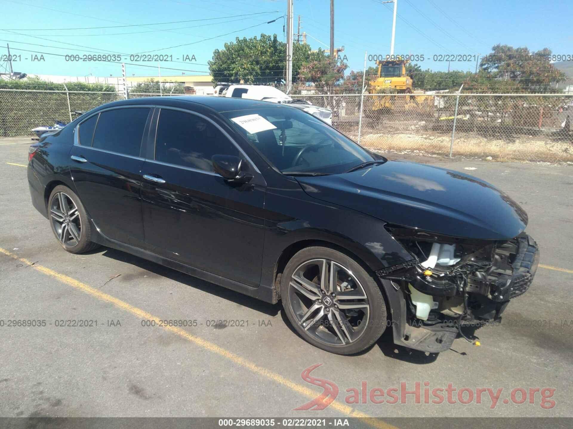 1HGCR2F5XHA181309 2017 HONDA ACCORD SEDAN