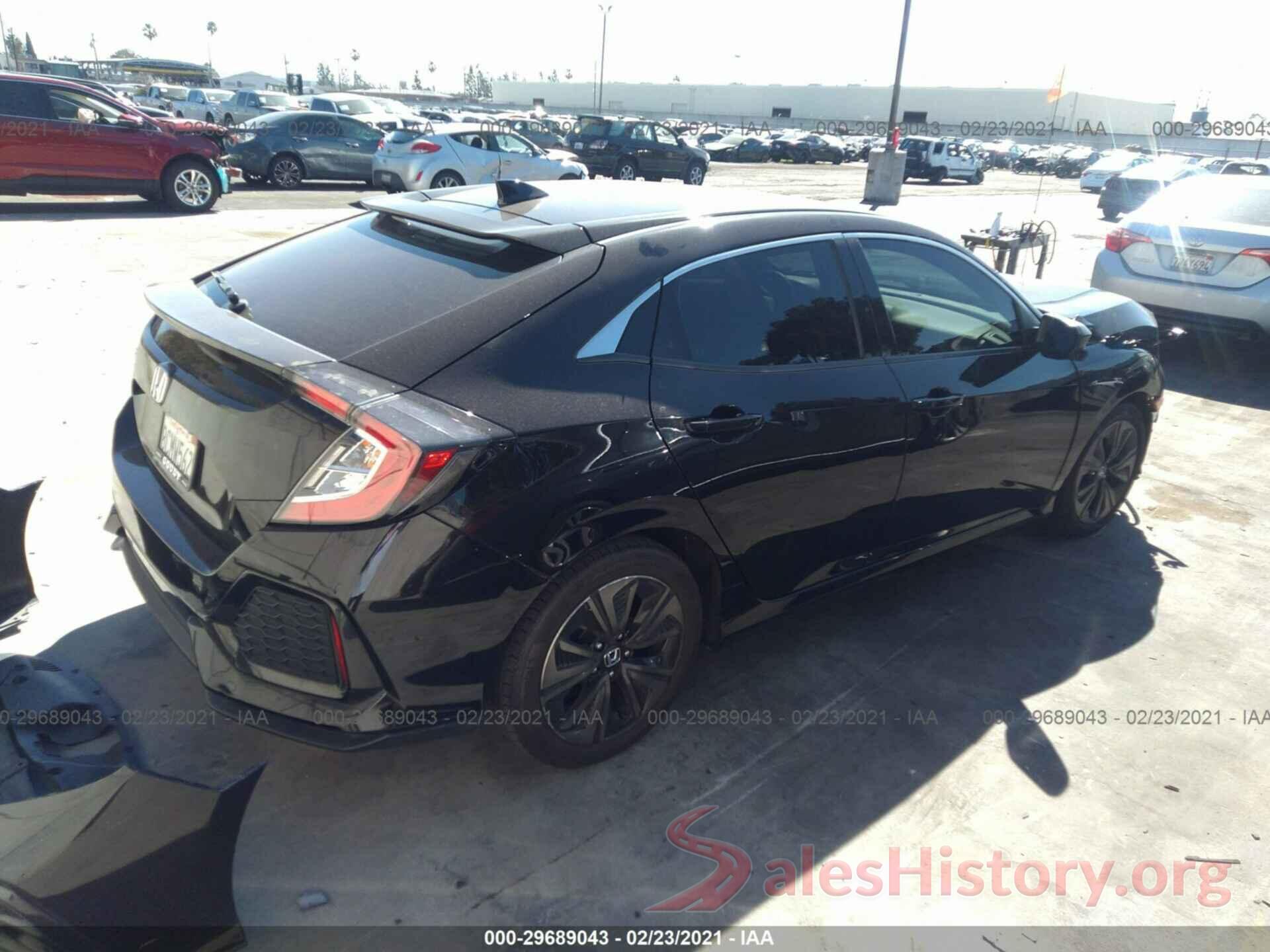 SHHFK7H56JU409750 2018 HONDA CIVIC HATCHBACK