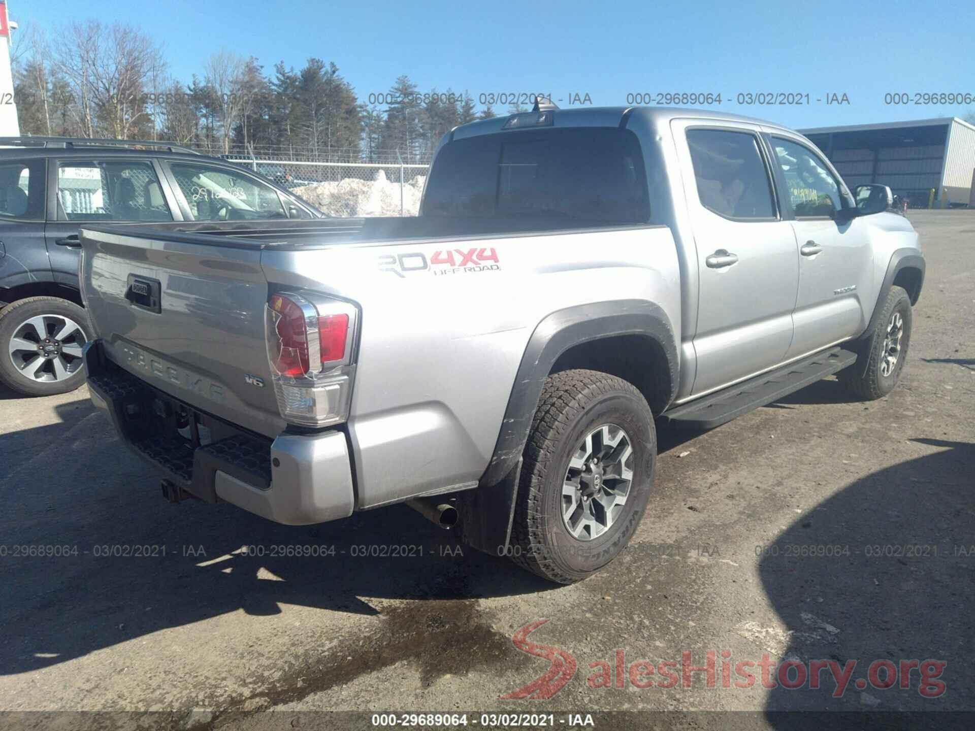 5TFCZ5AN0MX256999 2021 TOYOTA TACOMA 4WD