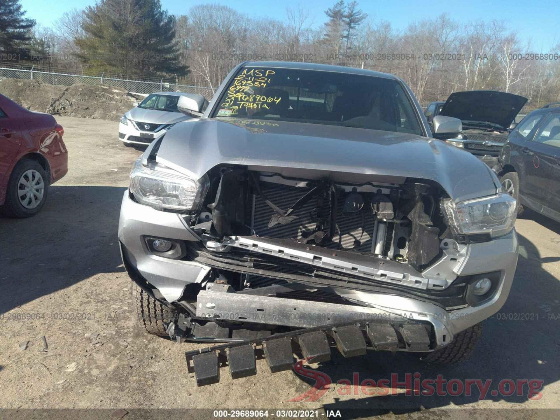 5TFCZ5AN0MX256999 2021 TOYOTA TACOMA 4WD