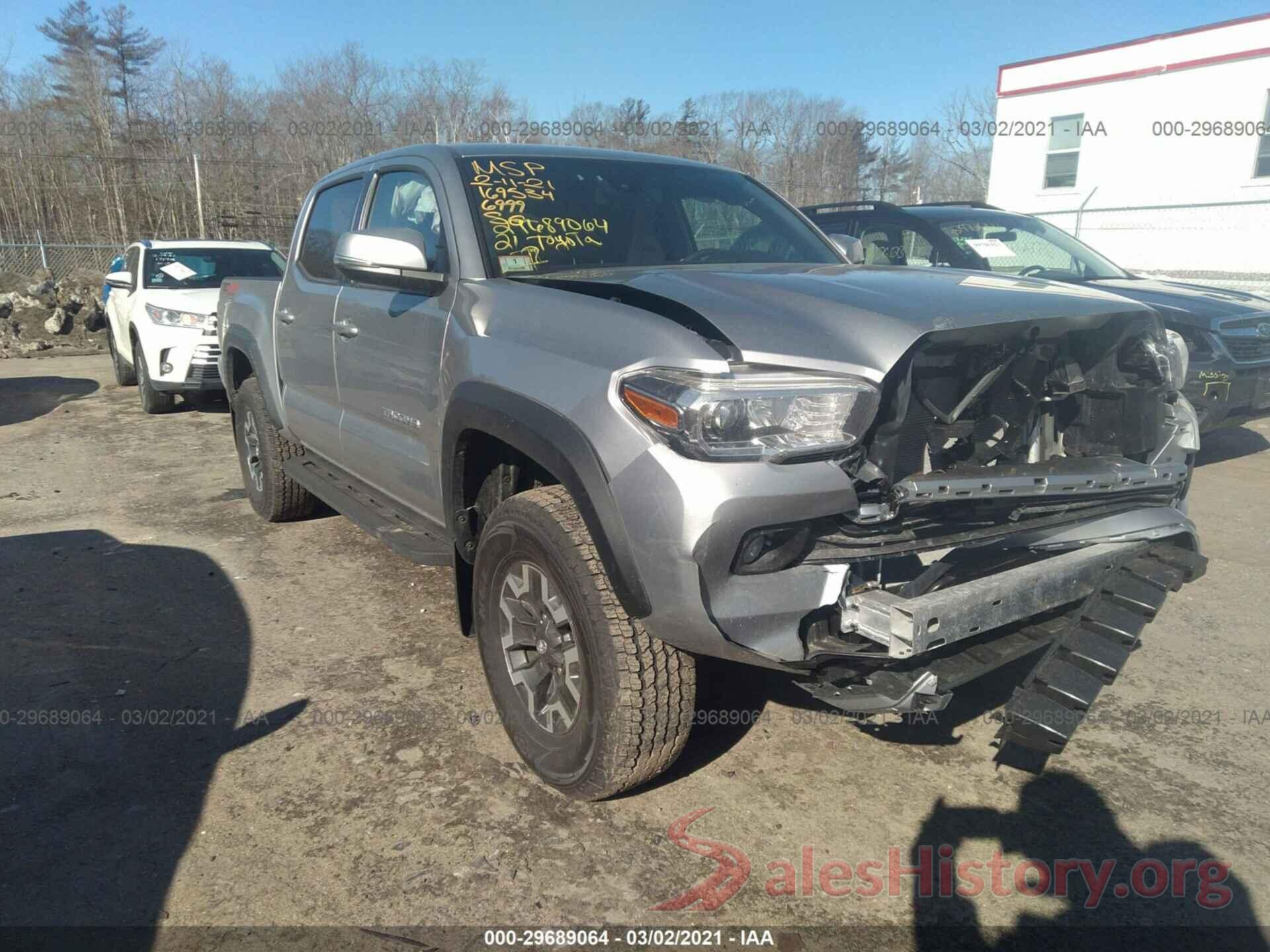 5TFCZ5AN0MX256999 2021 TOYOTA TACOMA 4WD