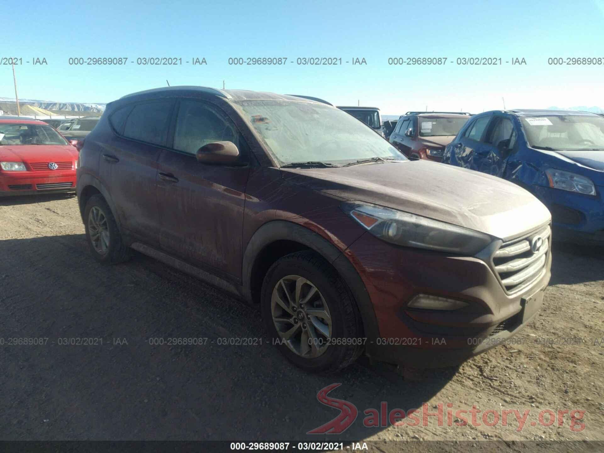 KM8J3CA49HU390028 2017 HYUNDAI TUCSON