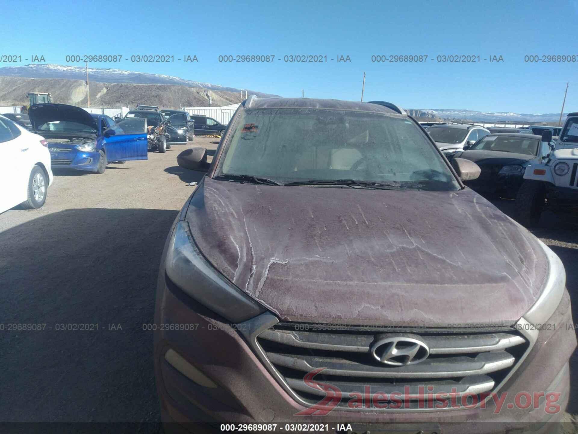 KM8J3CA49HU390028 2017 HYUNDAI TUCSON