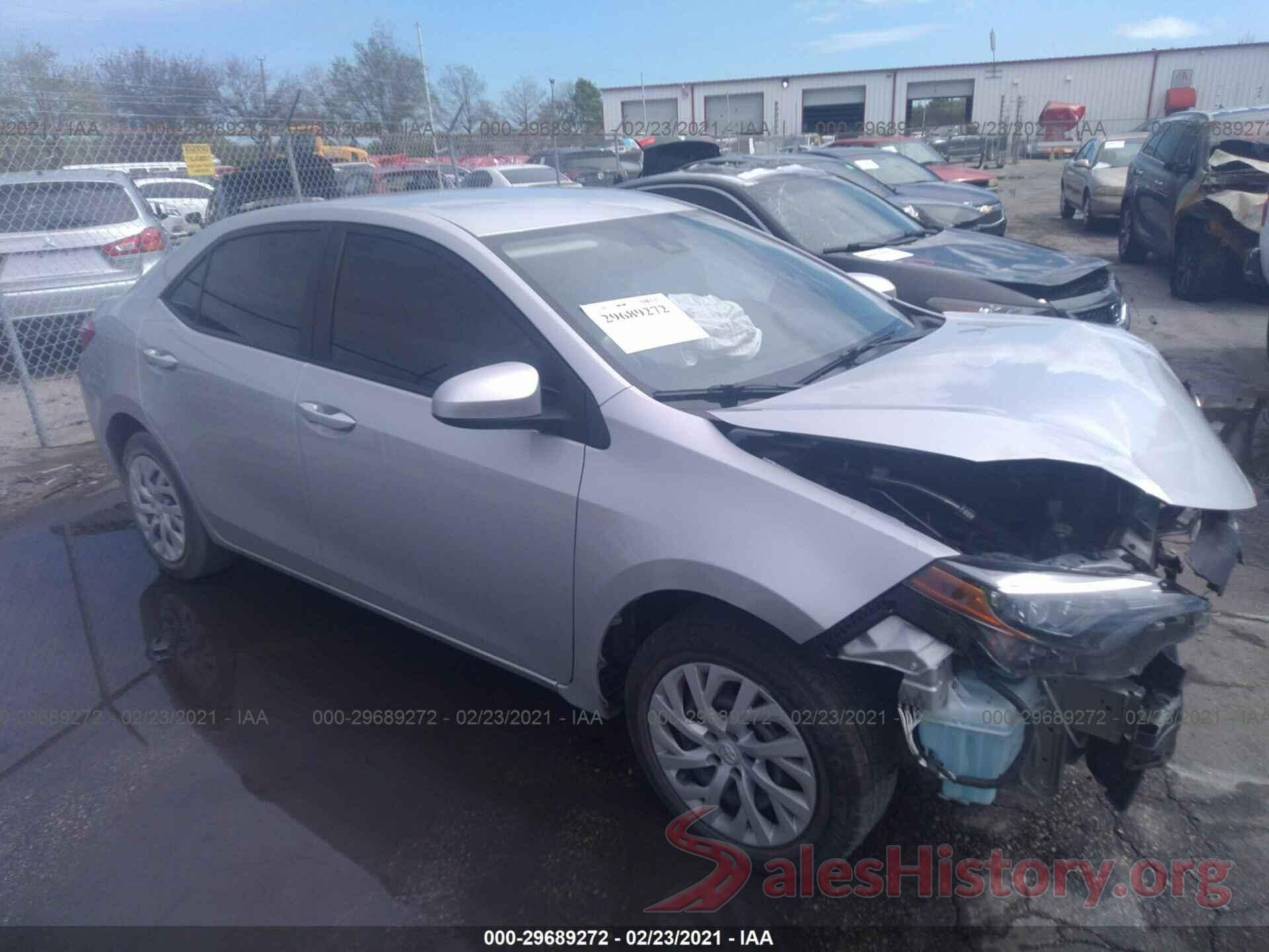 5YFBURHE7KP864845 2019 TOYOTA COROLLA