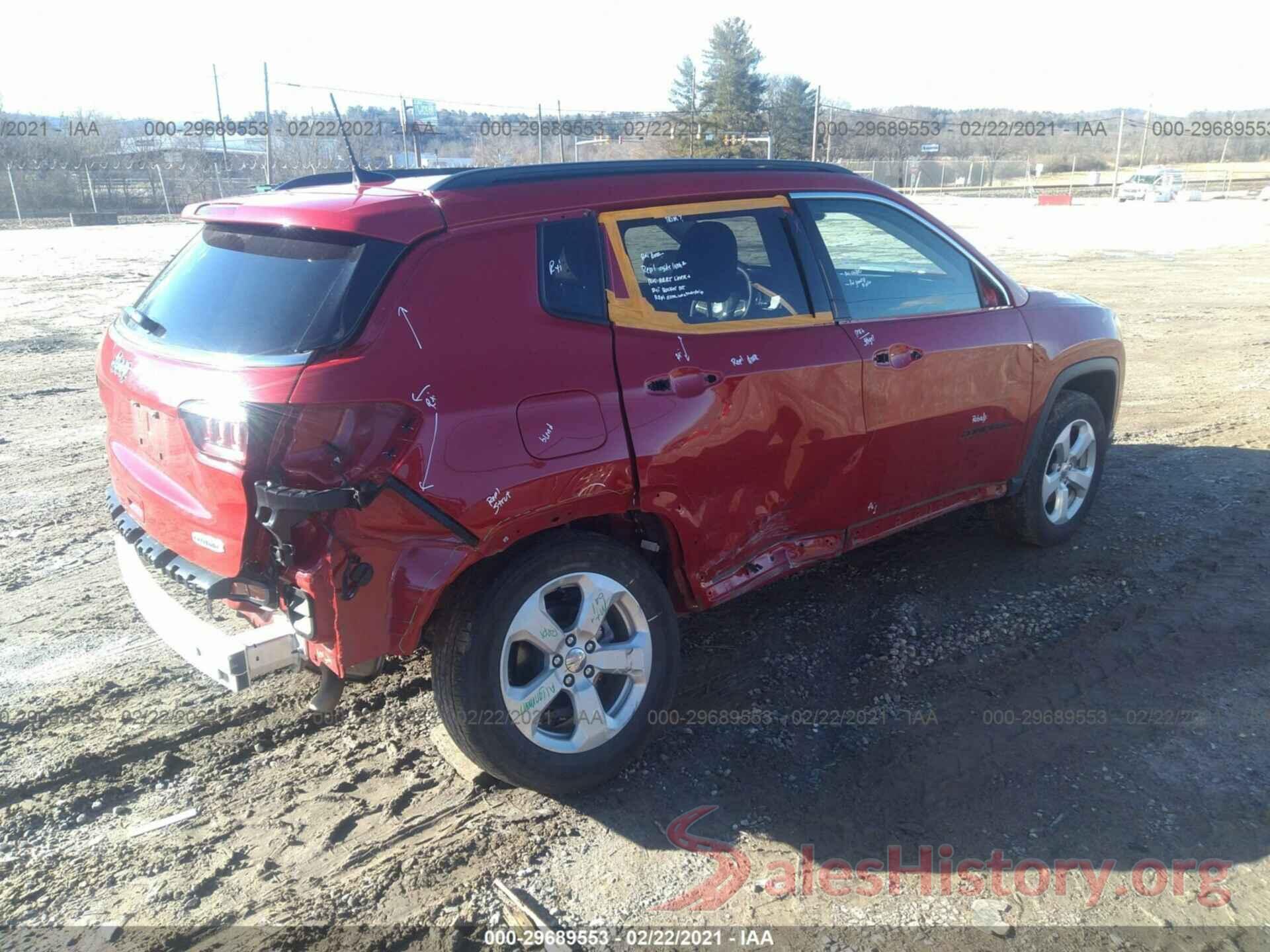 3C4NJDBB0JT466167 2018 JEEP COMPASS