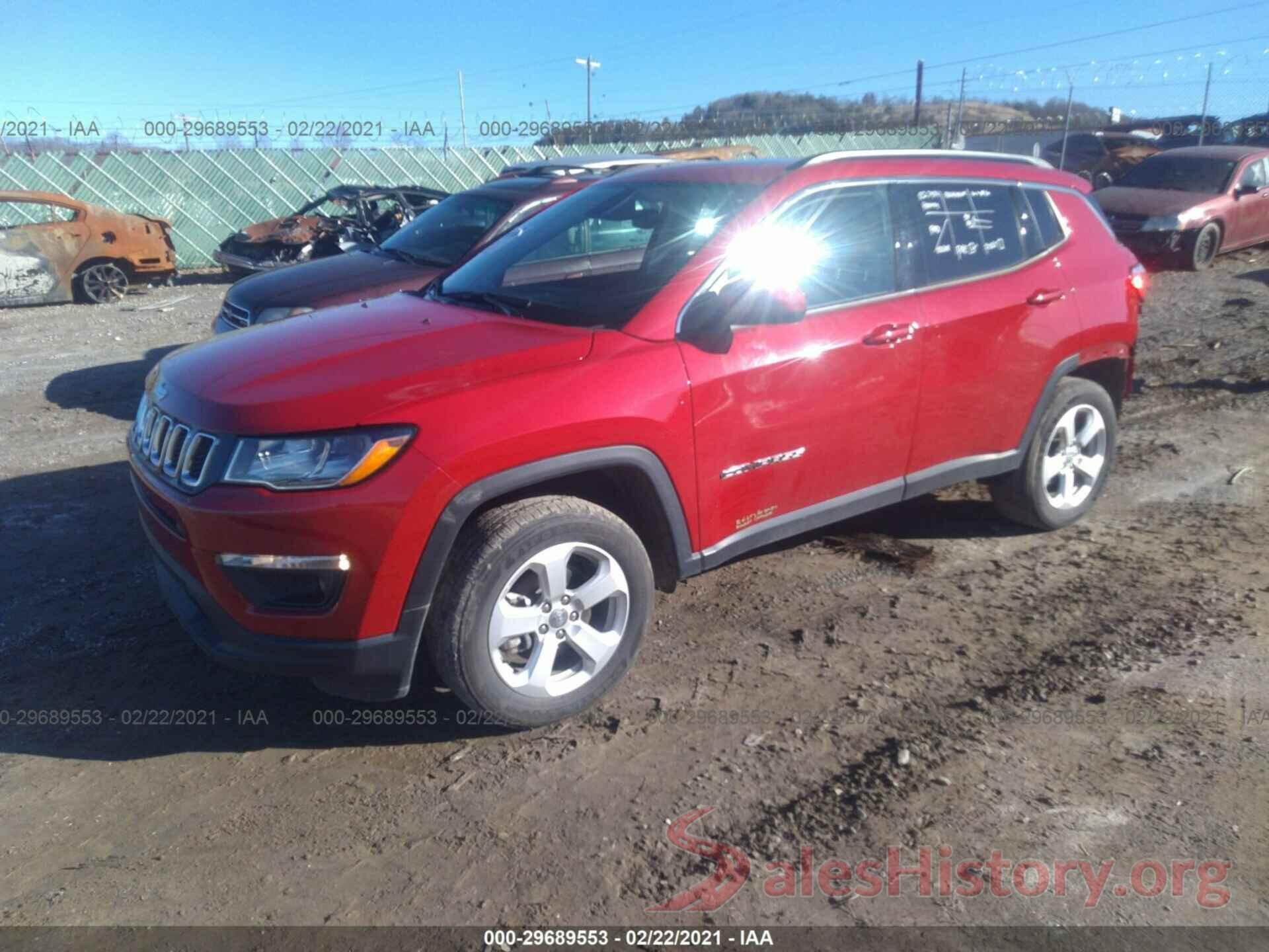 3C4NJDBB0JT466167 2018 JEEP COMPASS