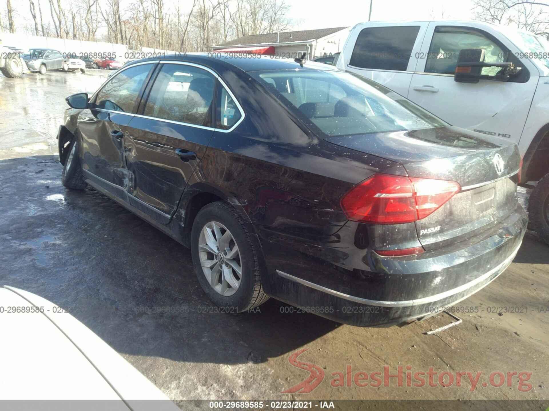 1VWAT7A39GC068803 2016 VOLKSWAGEN PASSAT