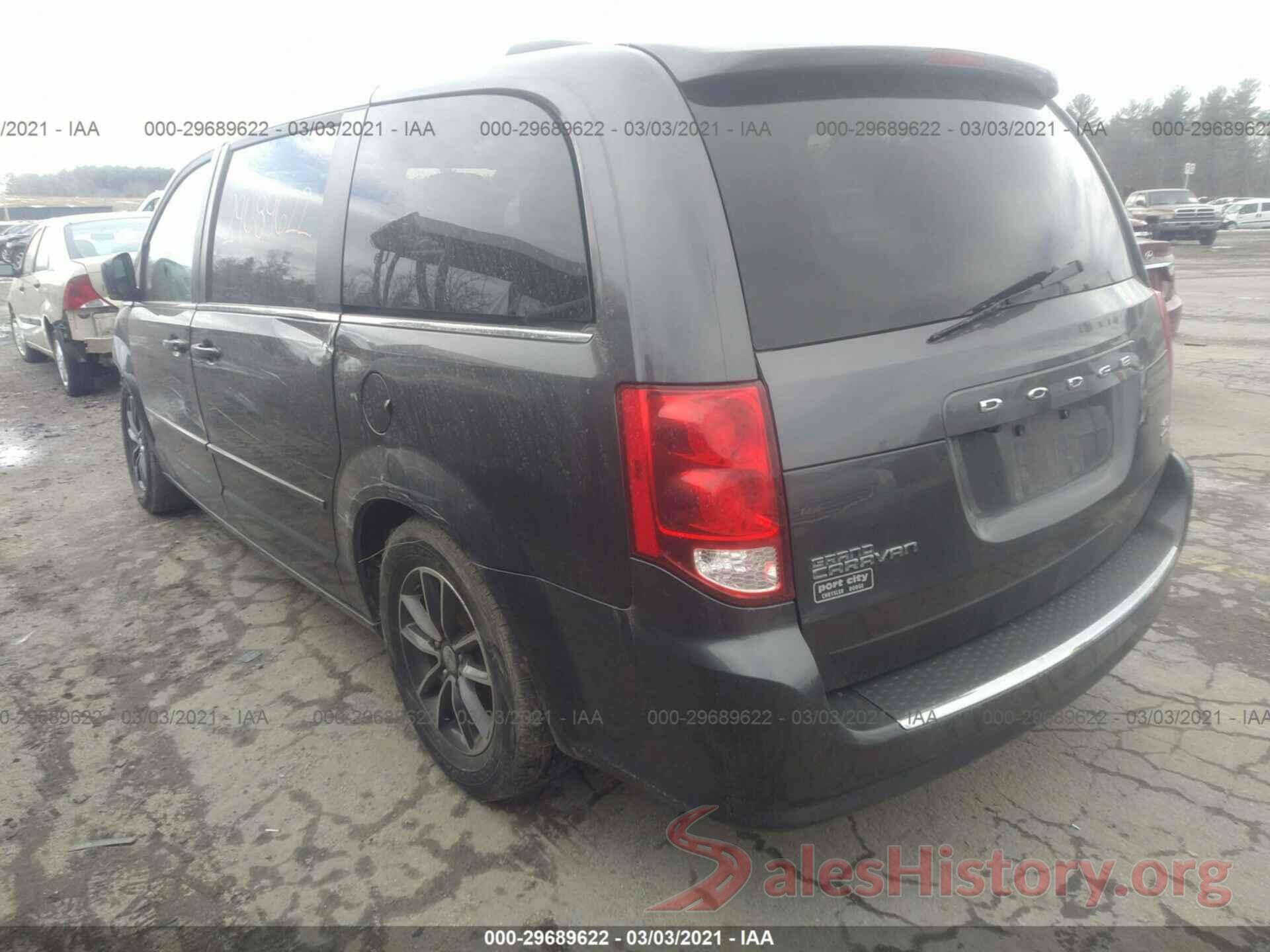 2C4RDGCG8HR801533 2017 DODGE GRAND CARAVAN