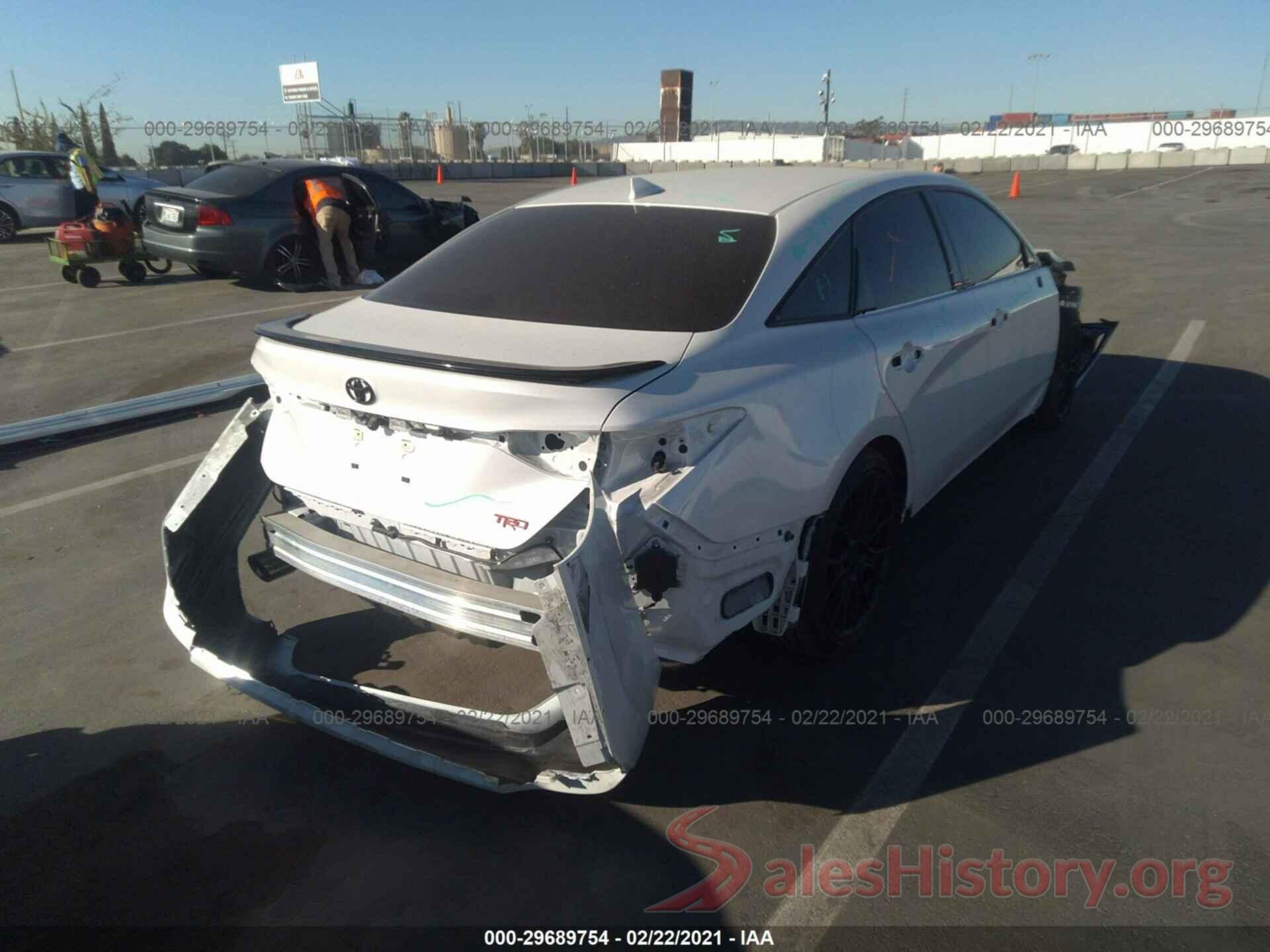 4T1FZ1FB5LU047192 2020 TOYOTA AVALON