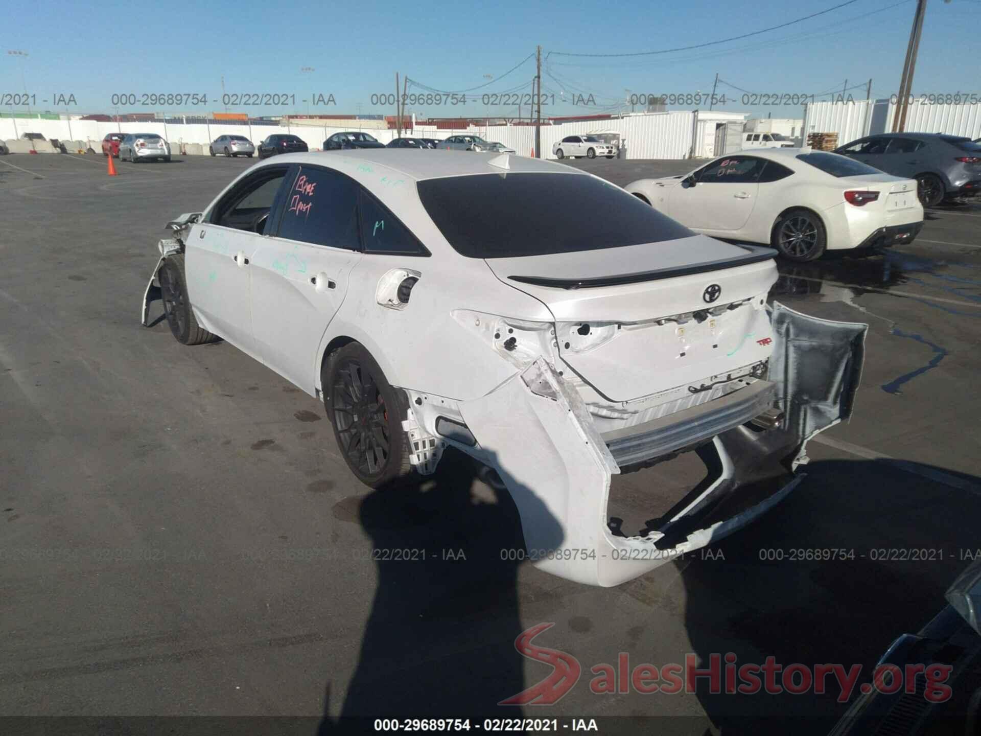 4T1FZ1FB5LU047192 2020 TOYOTA AVALON