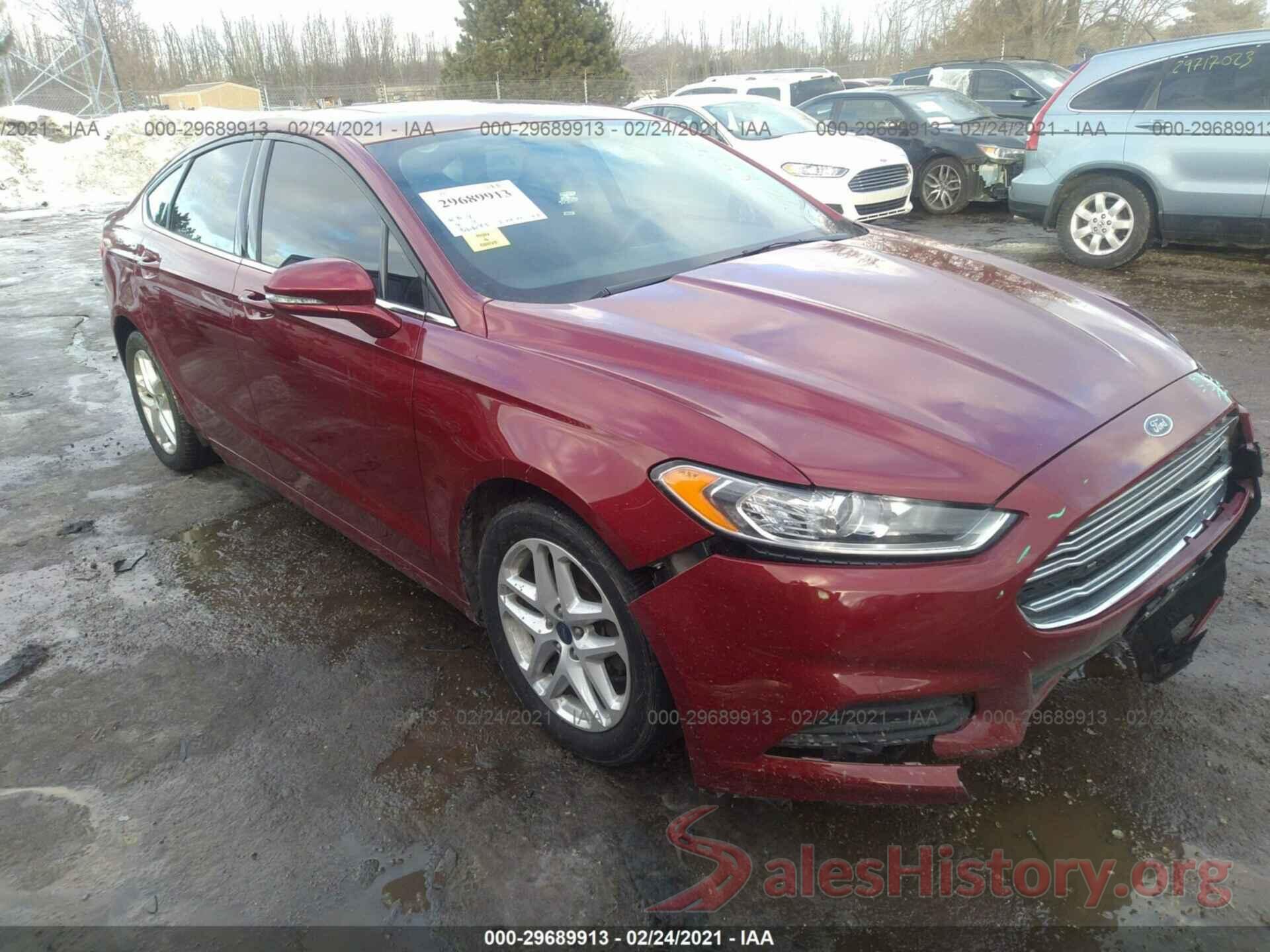 1FA6P0H7XG5127770 2016 FORD FUSION