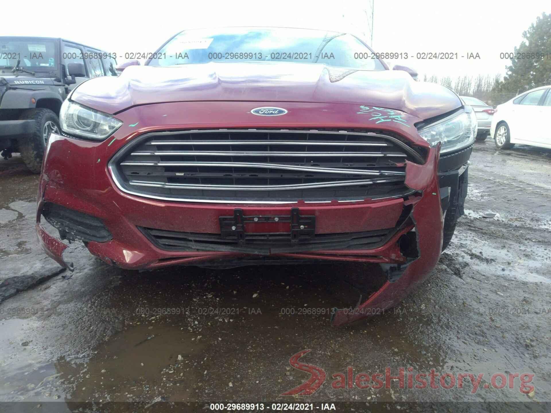 1FA6P0H7XG5127770 2016 FORD FUSION