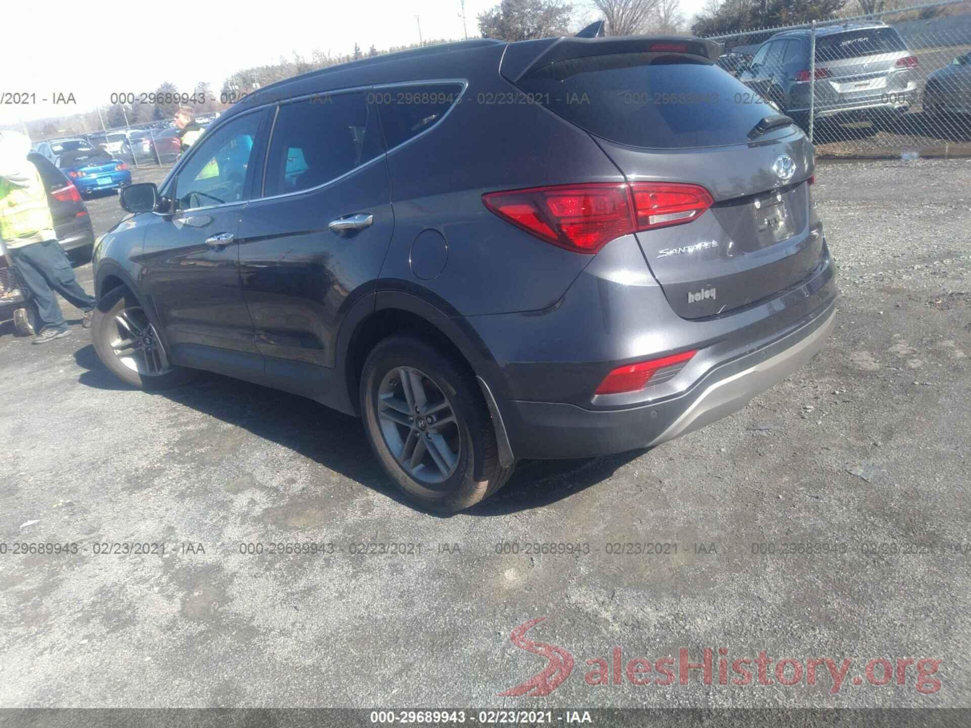 5XYZU3LB0HG498085 2017 HYUNDAI SANTA FE SPORT