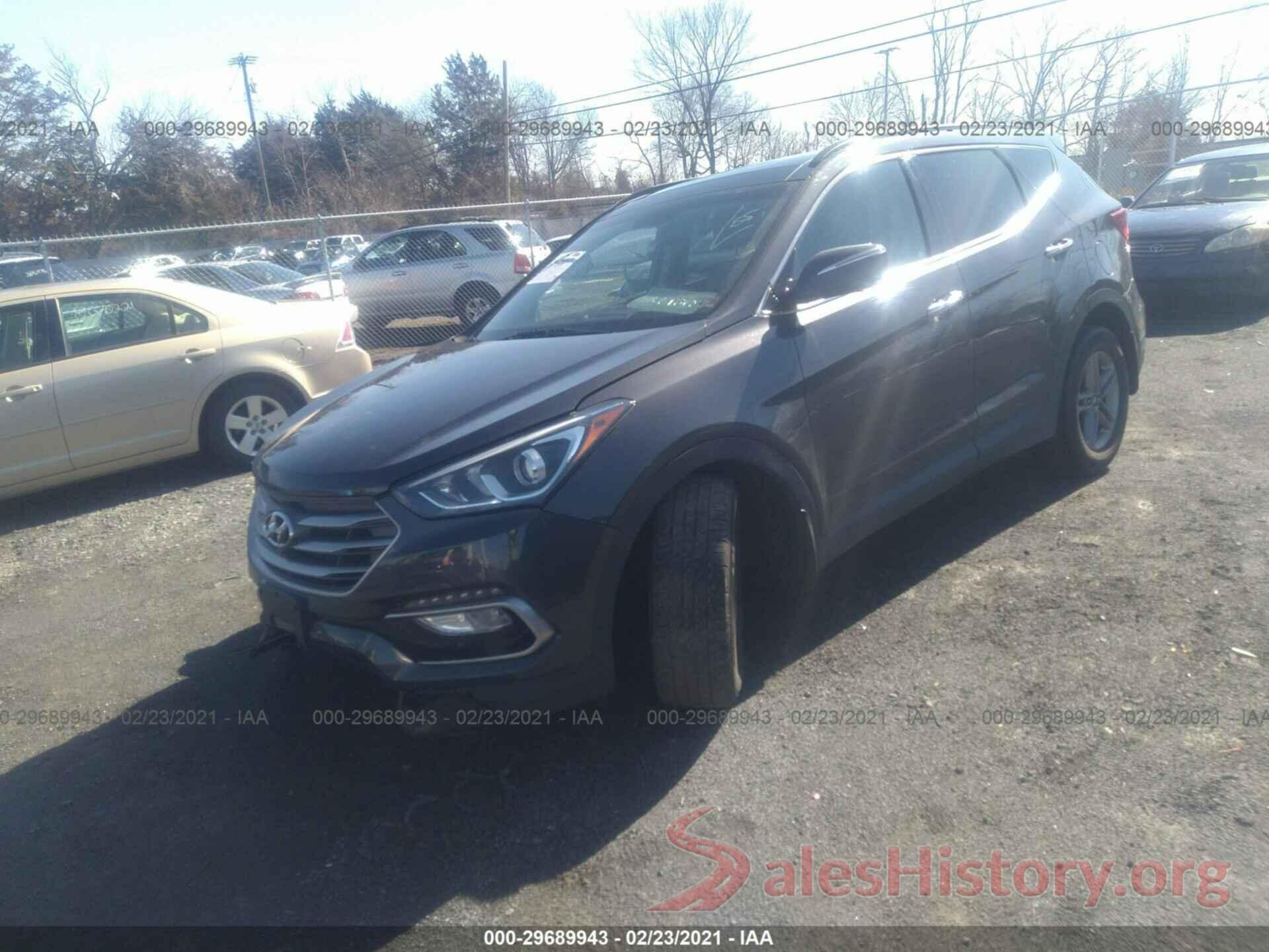 5XYZU3LB0HG498085 2017 HYUNDAI SANTA FE SPORT