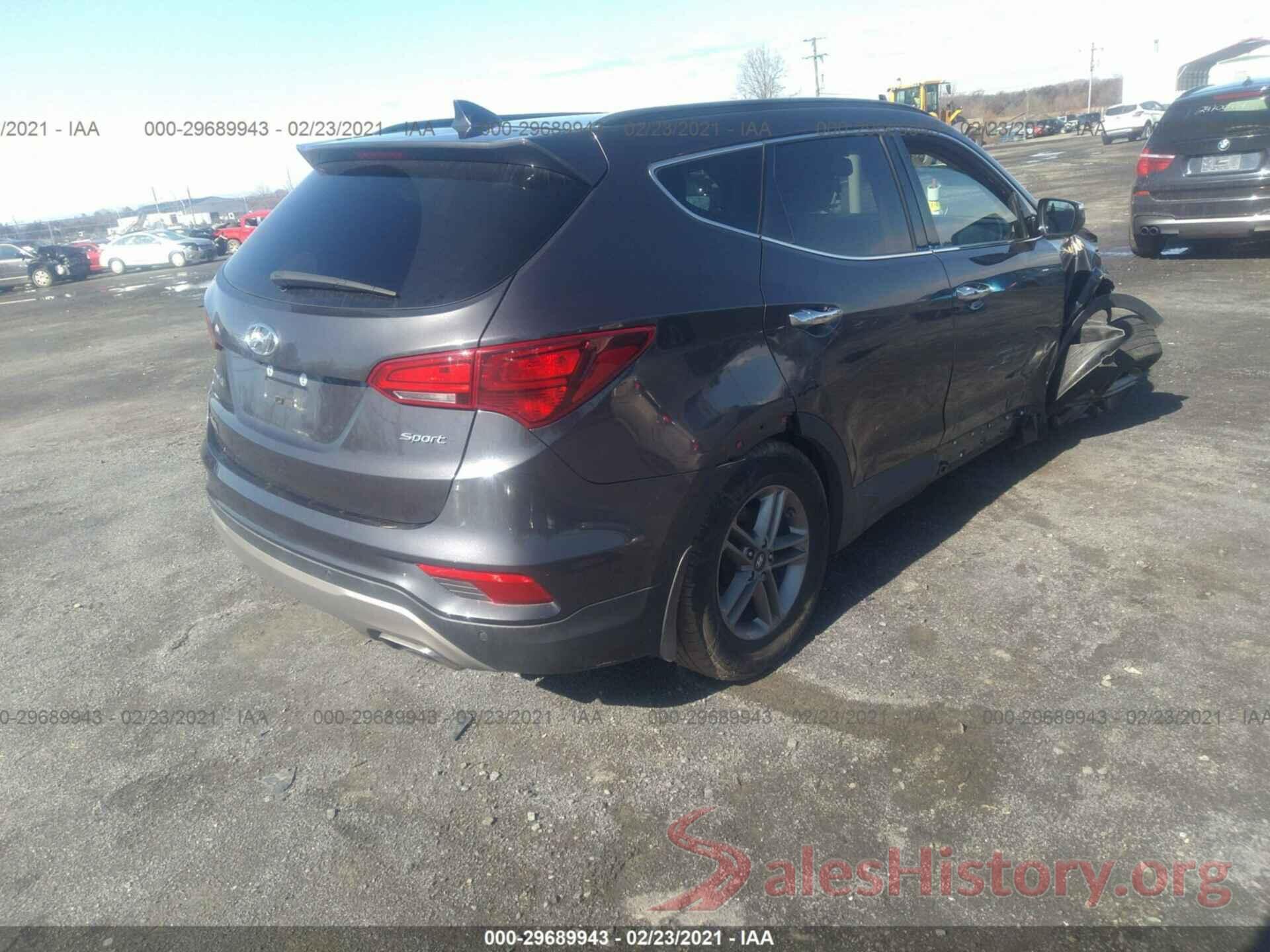 5XYZU3LB0HG498085 2017 HYUNDAI SANTA FE SPORT