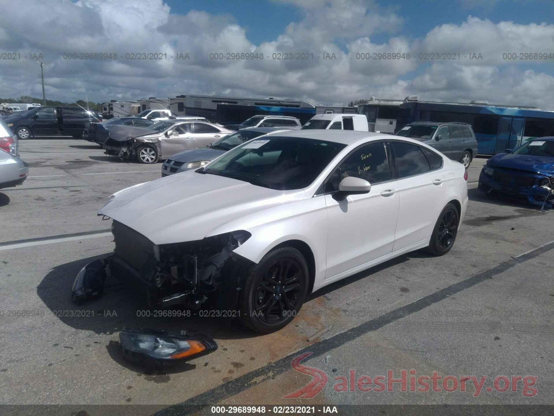 3FA6P0HD3KR229598 2019 FORD FUSION