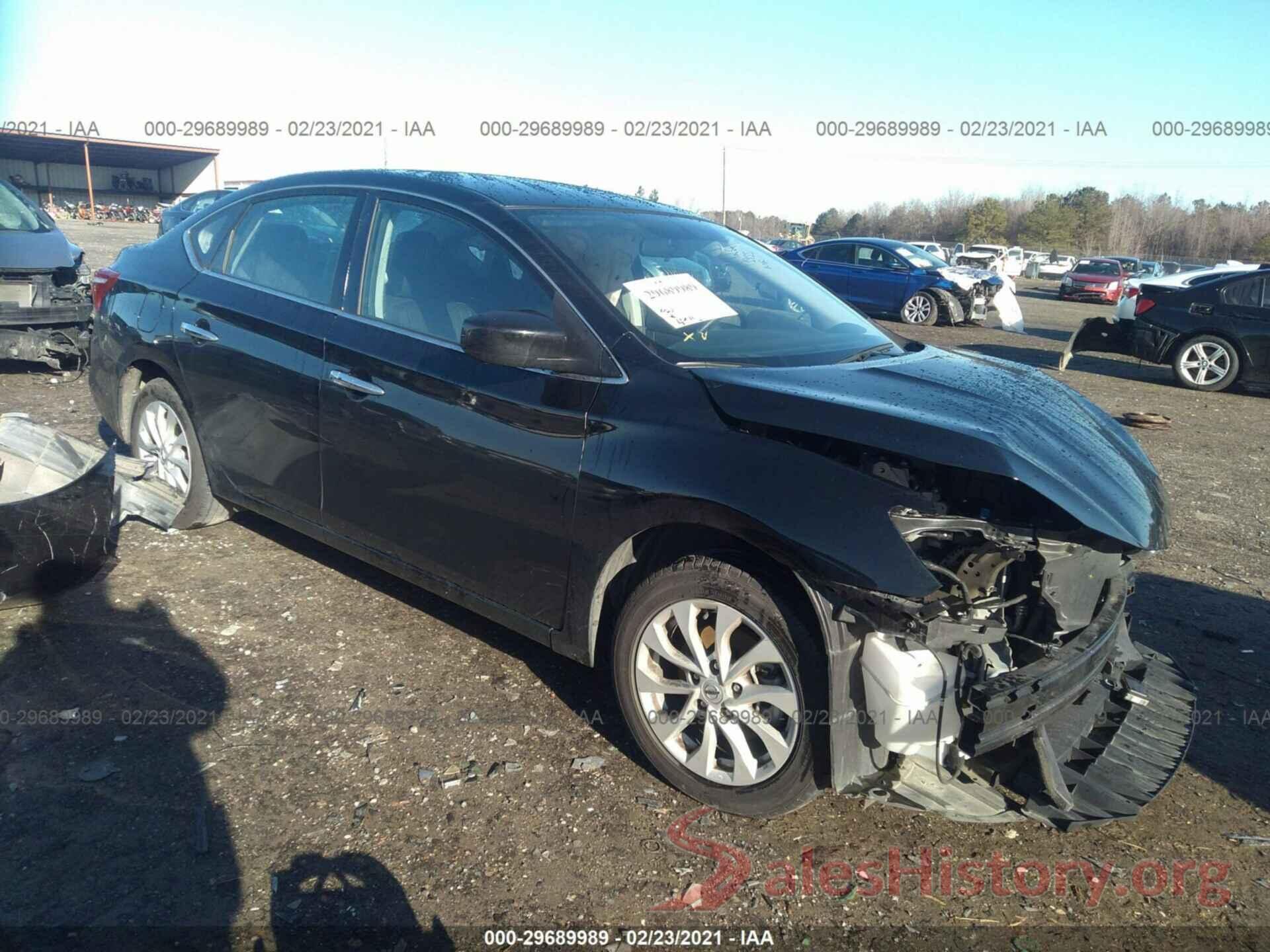 3N1AB7AP8KY411337 2019 NISSAN SENTRA