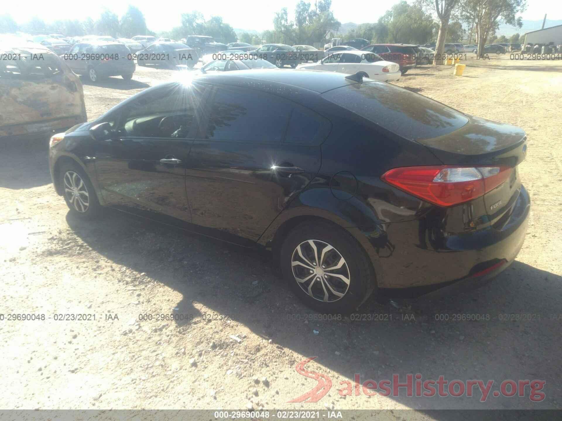 KNAFK4A62G5530821 2016 KIA FORTE