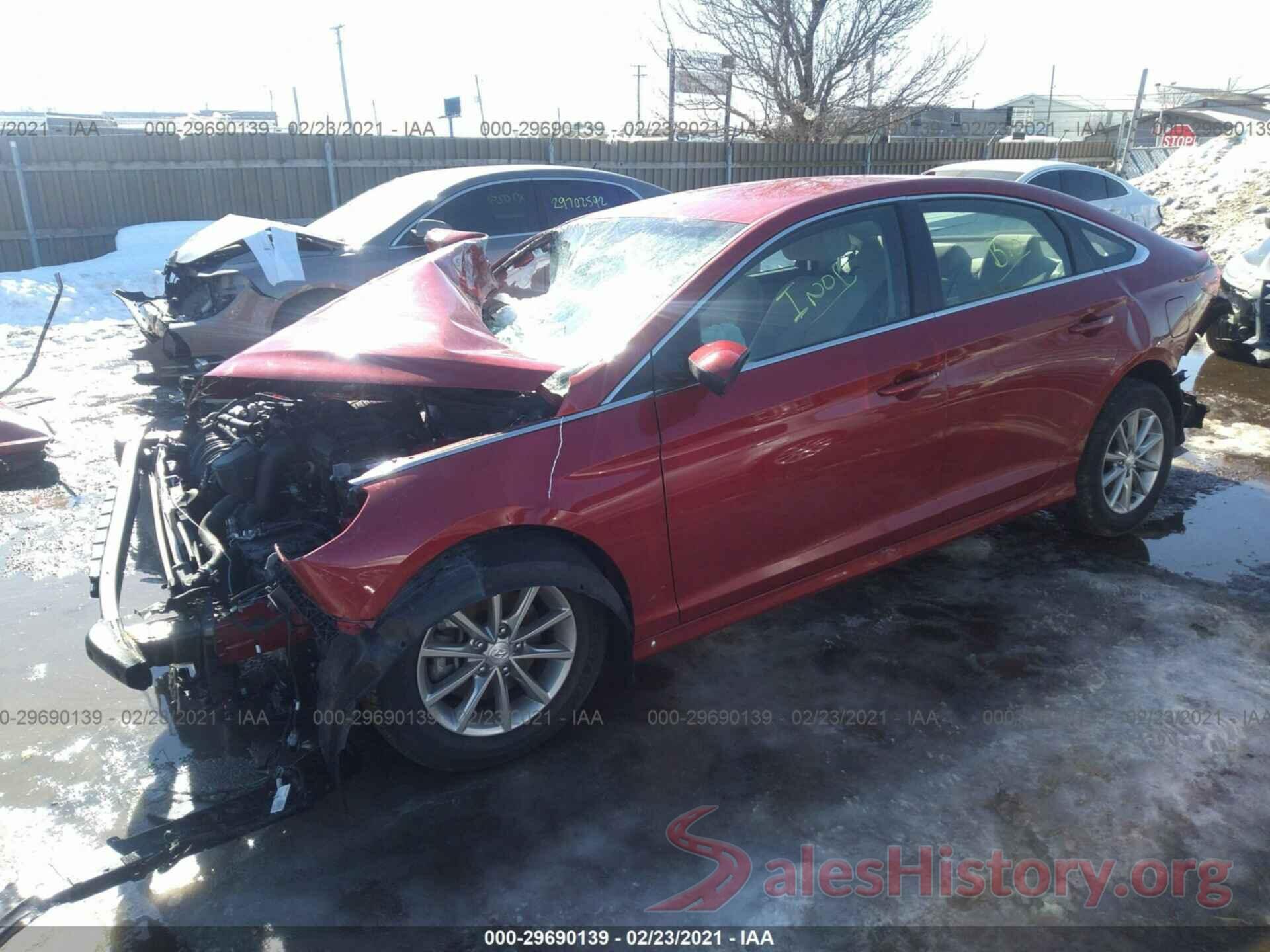 5NPE24AF7KH768719 2019 HYUNDAI SONATA