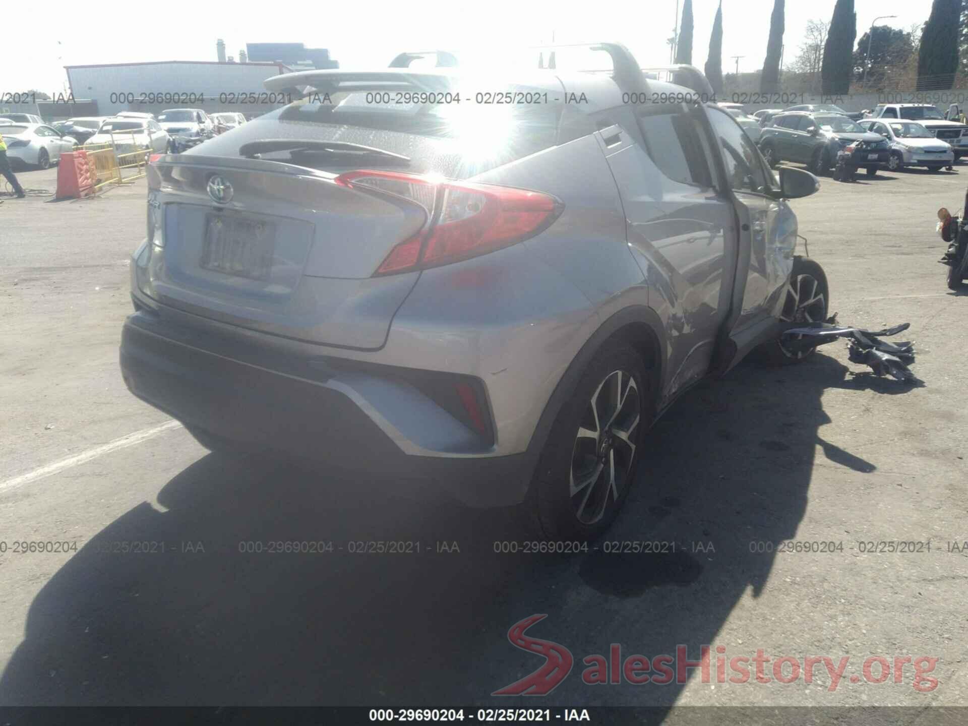 NMTKHMBX4JR044440 2018 TOYOTA C-HR