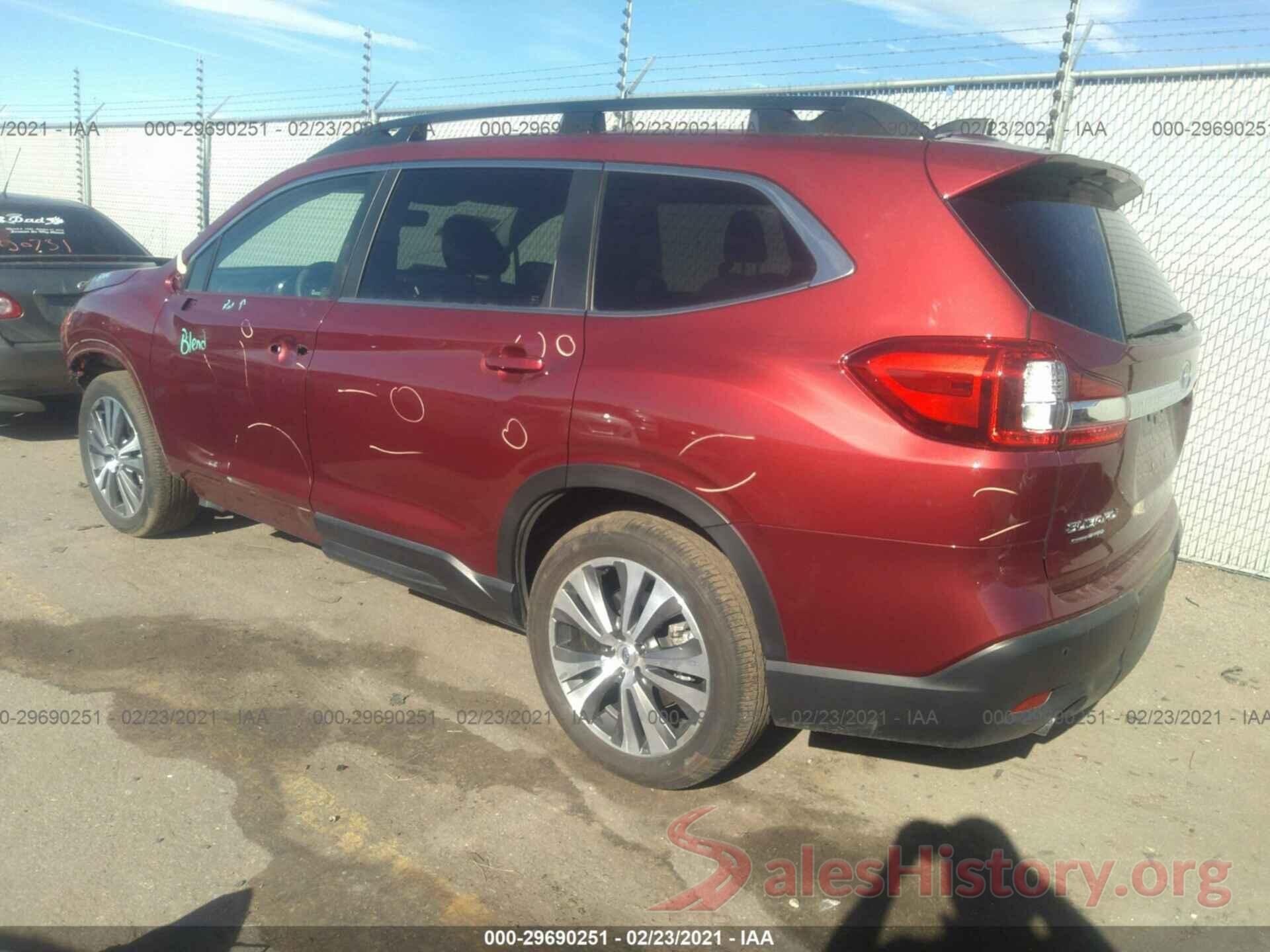 4S4WMAHD5K3476267 2019 SUBARU ASCENT