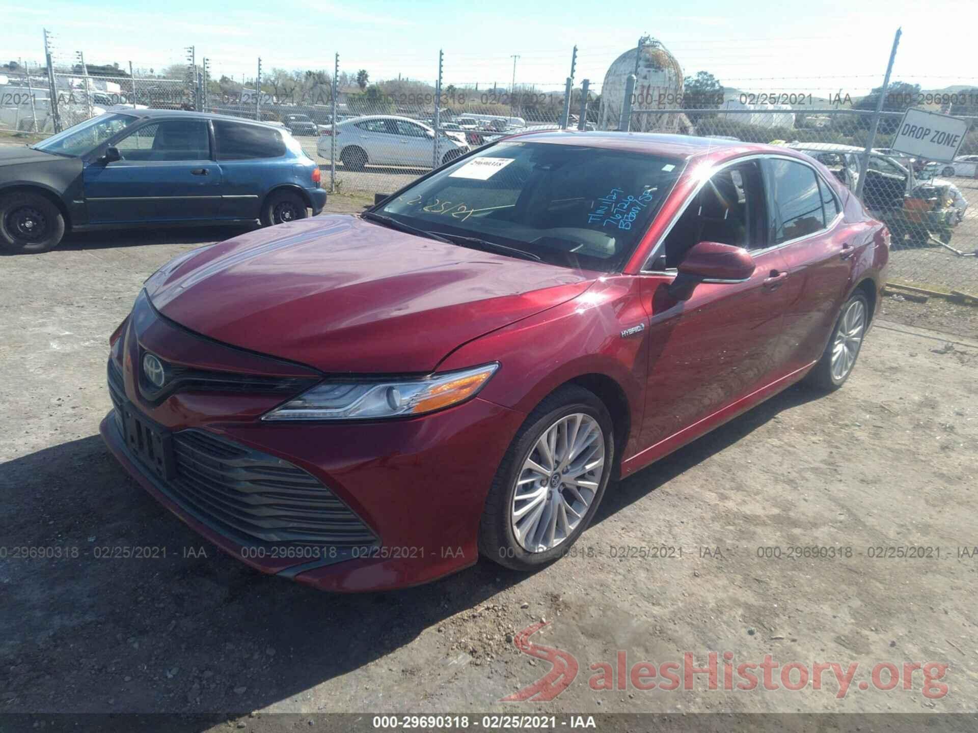 4T1B21HK4KU513211 2019 TOYOTA CAMRY