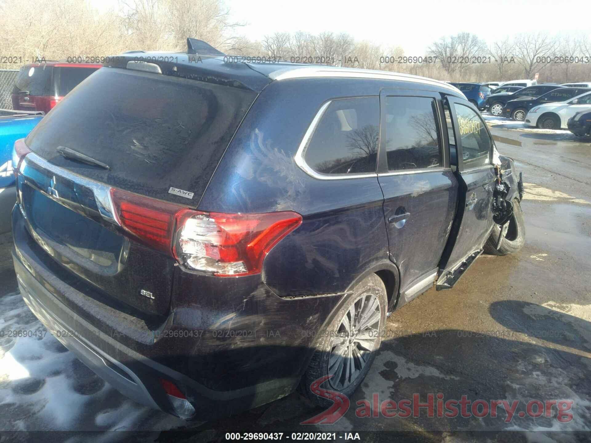 JA4AZ3A31LZ037377 2020 MITSUBISHI OUTLANDER