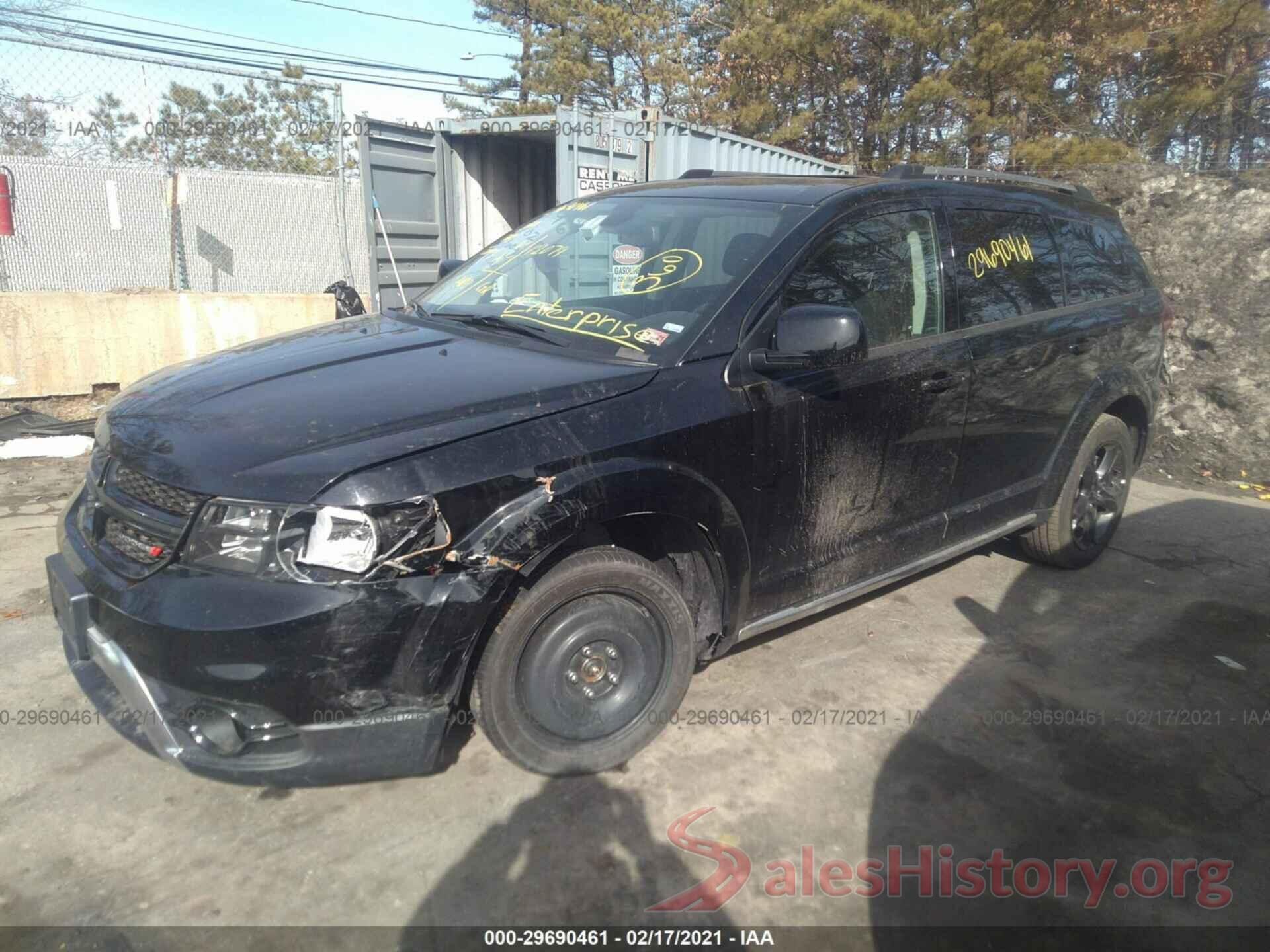 3C4PDCGB8LT213023 2020 DODGE JOURNEY