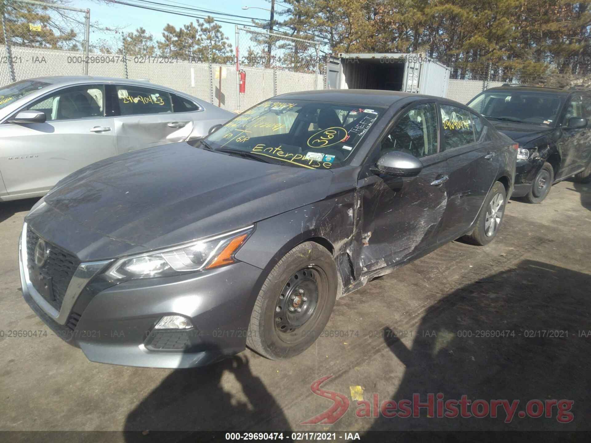 1N4BL4BV7LC215352 2020 NISSAN ALTIMA