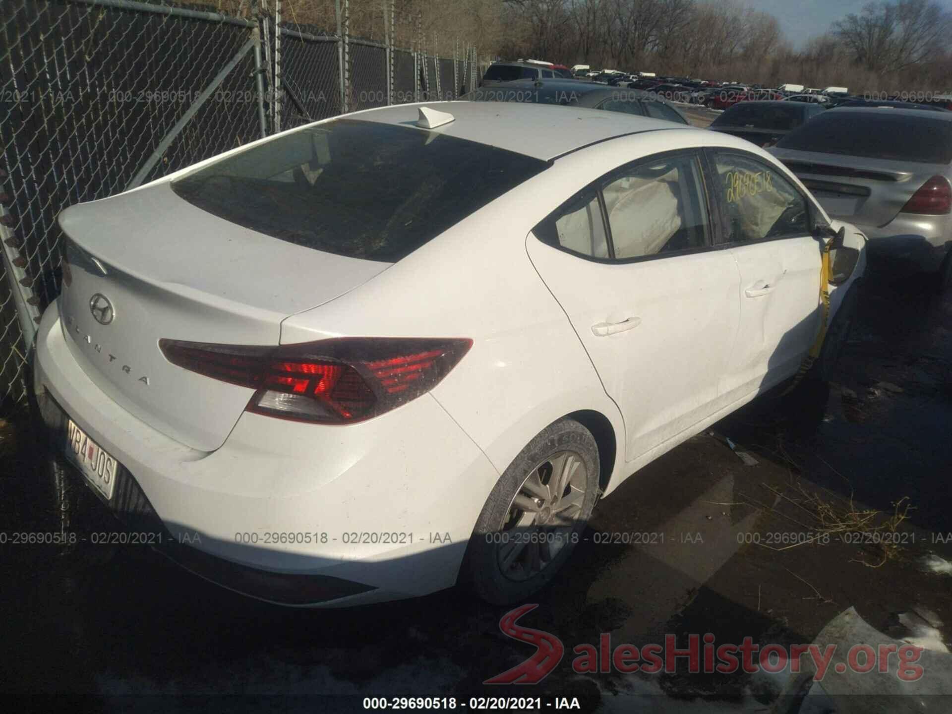 5NPD84LF1LH523018 2020 HYUNDAI ELANTRA