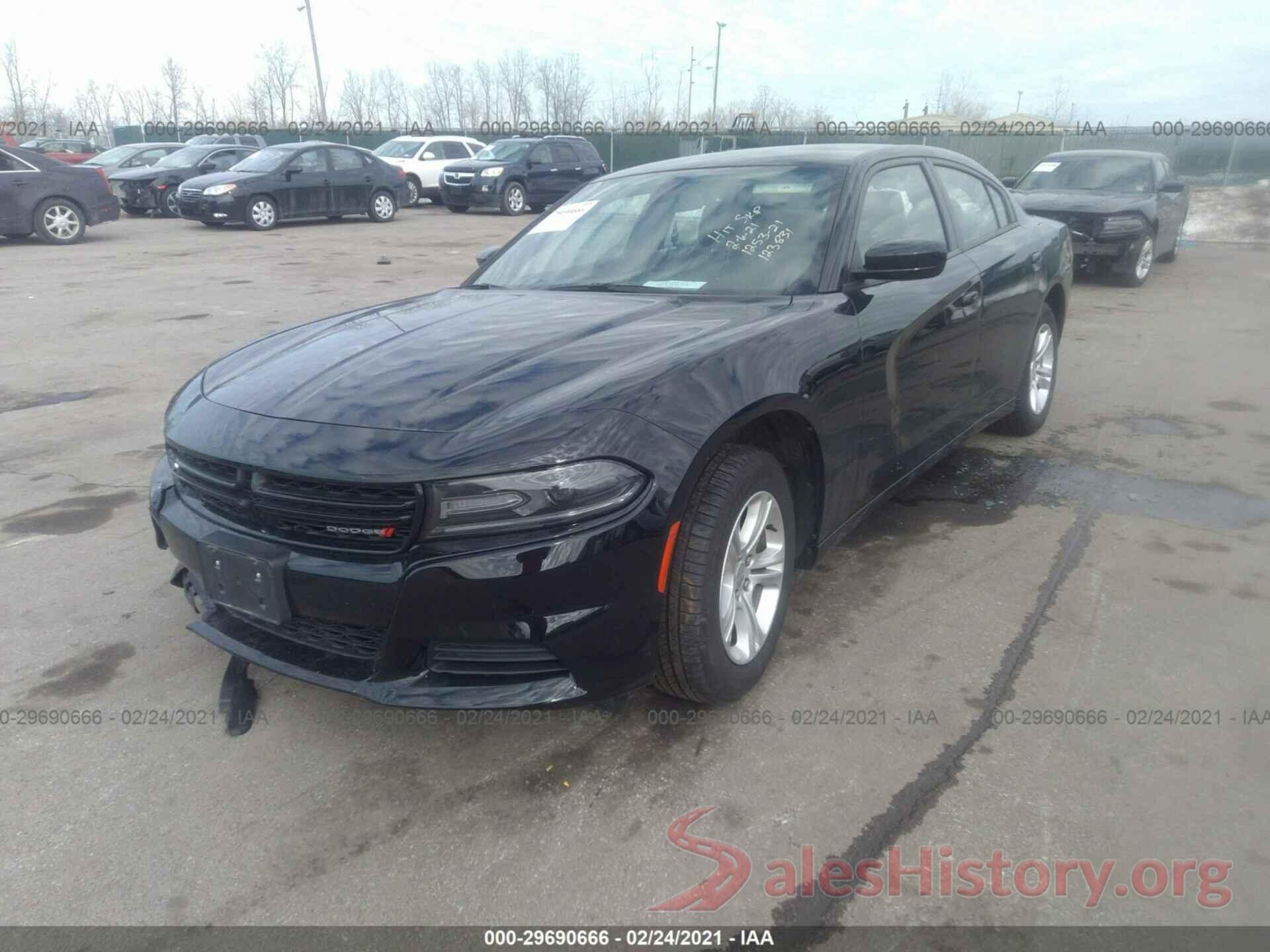 2C3CDXBG8LH123831 2020 DODGE CHARGER