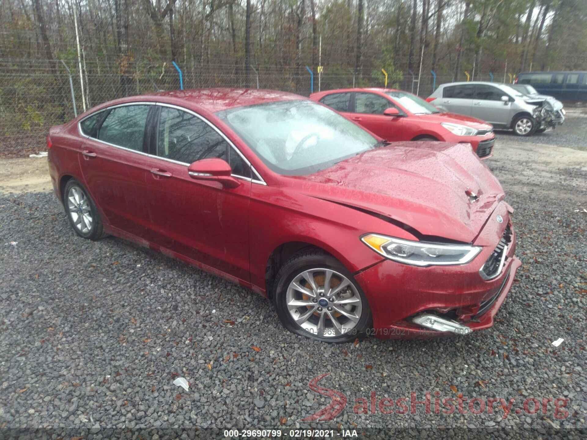 3FA6P0HD5HR351310 2017 FORD FUSION