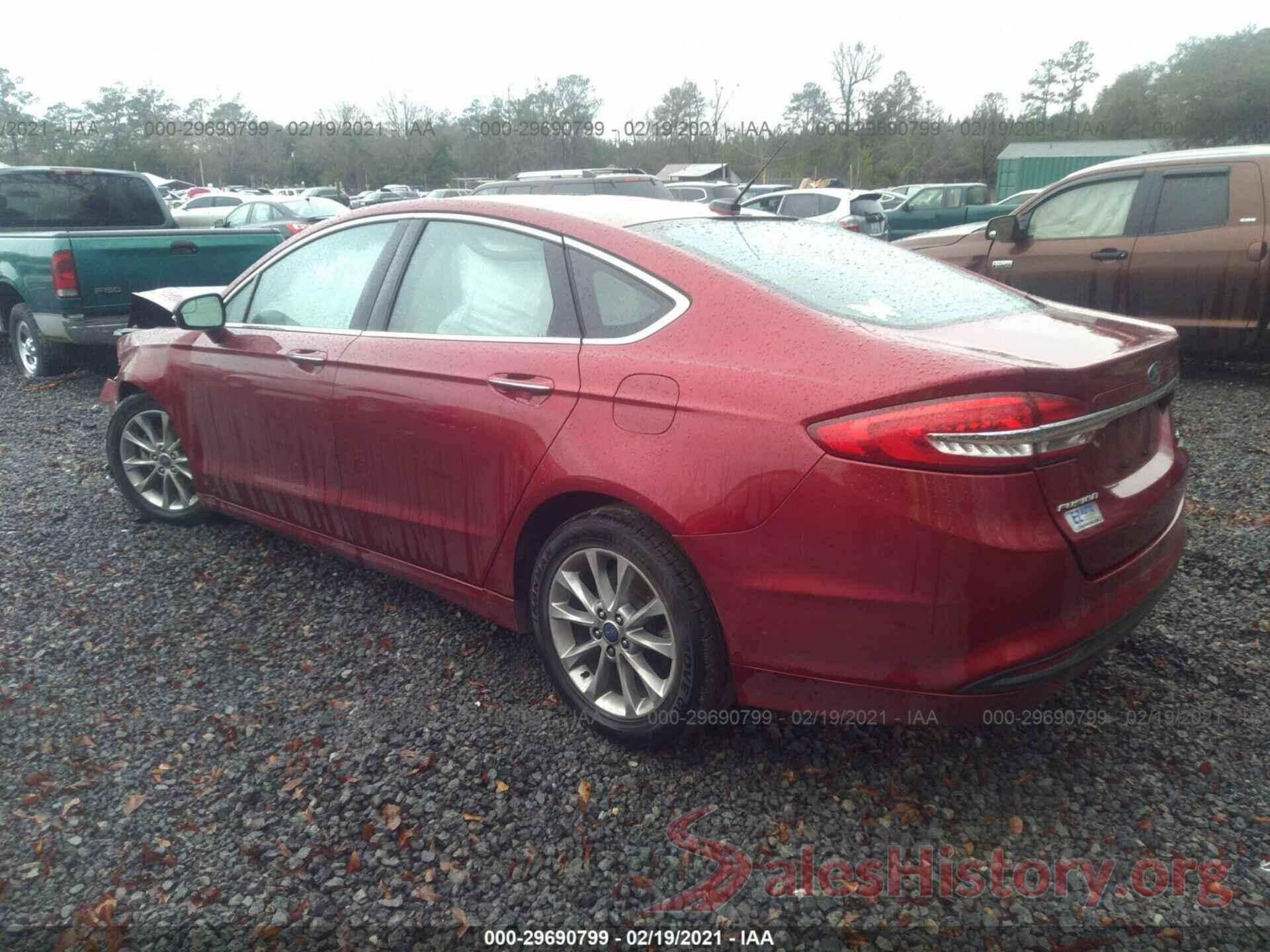 3FA6P0HD5HR351310 2017 FORD FUSION