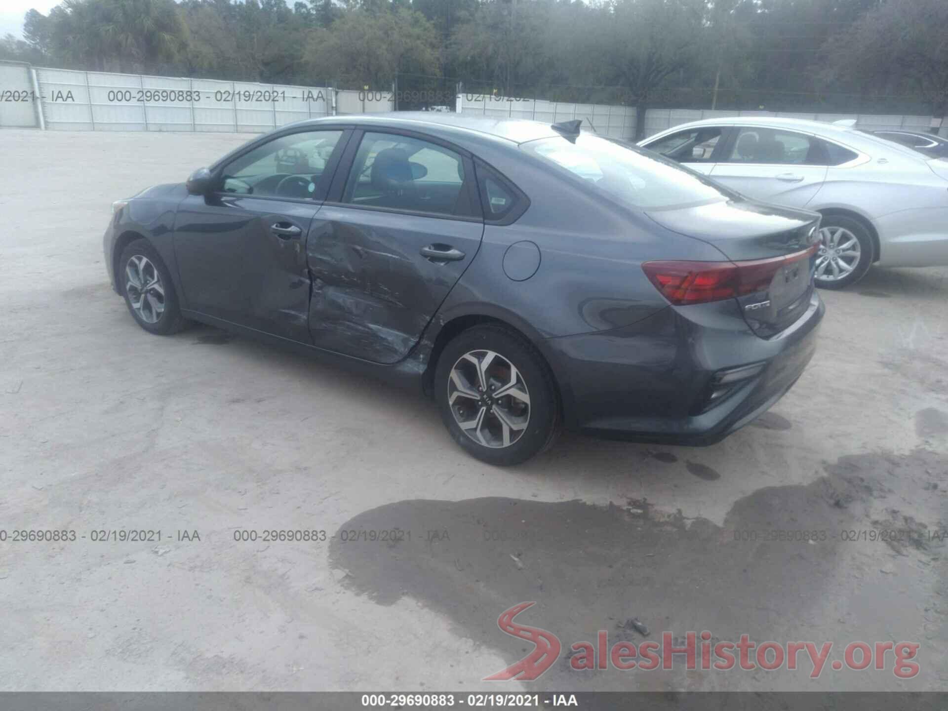 3KPF24ADXLE201686 2020 KIA FORTE