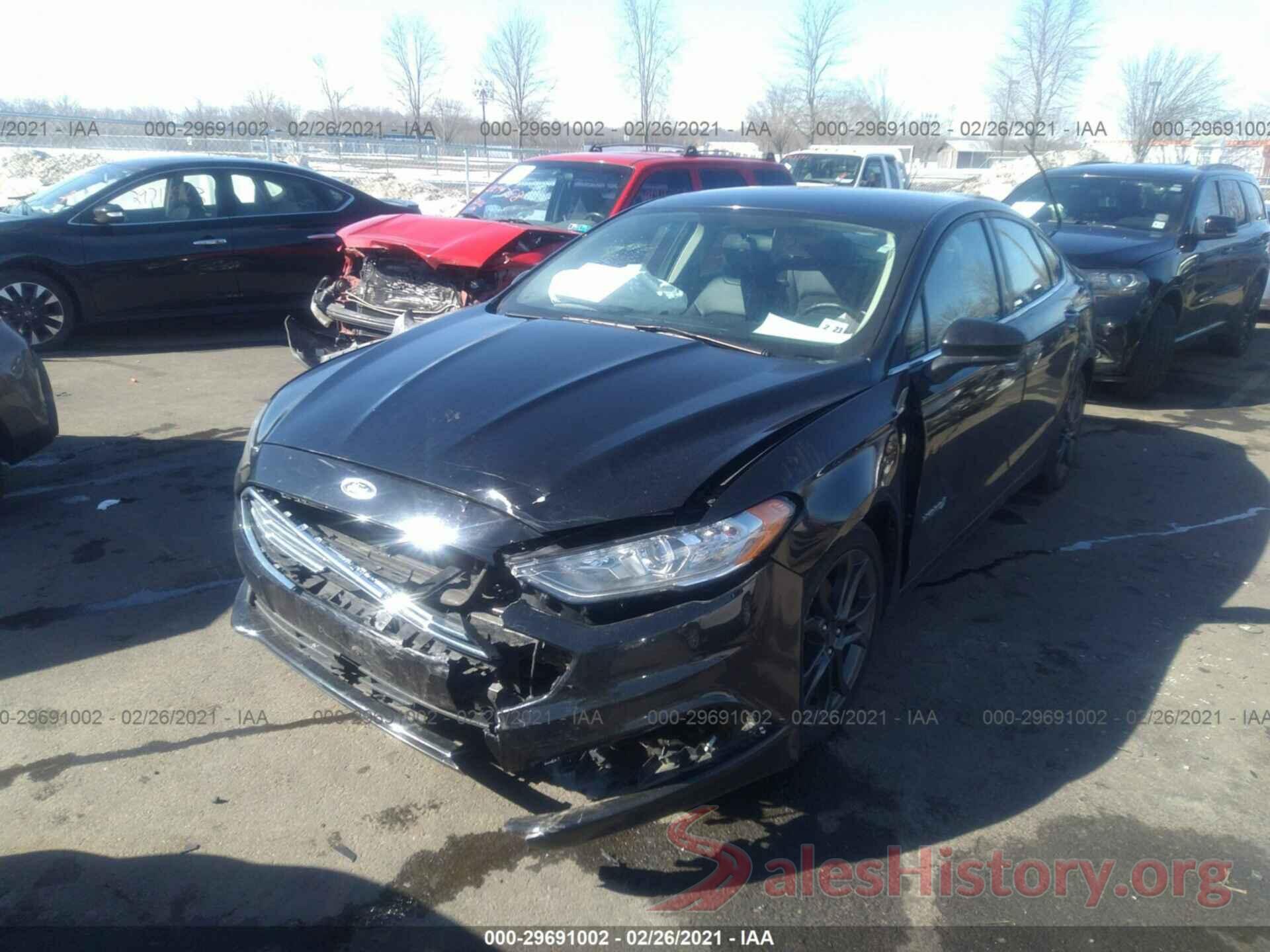 3FA6P0LU0JR138410 2018 FORD FUSION HYBRID