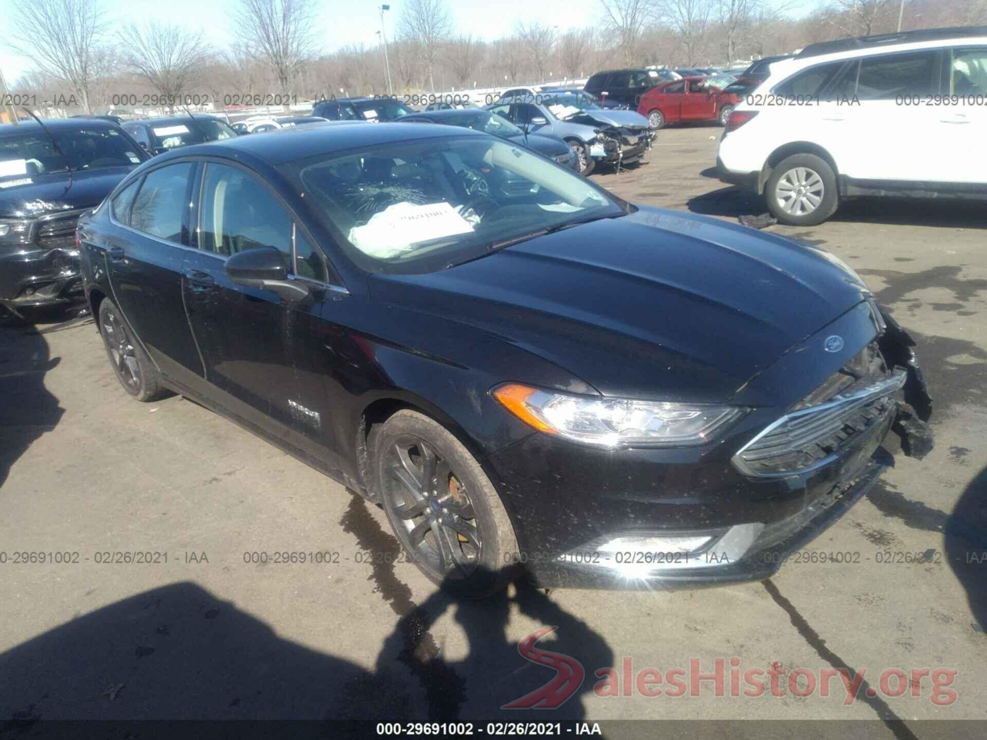 3FA6P0LU0JR138410 2018 FORD FUSION HYBRID