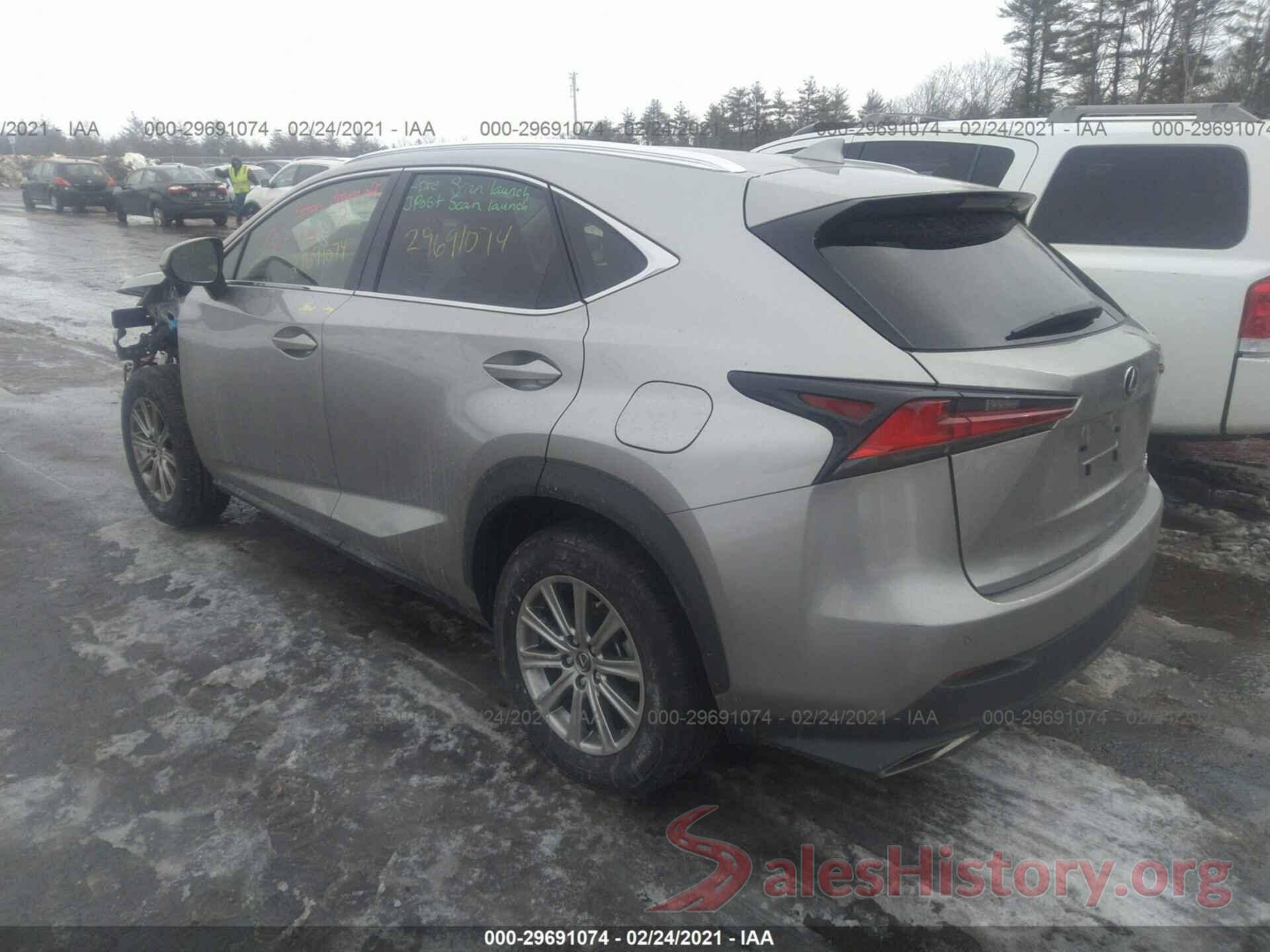 JTJDARDZ0M2240555 2021 LEXUS NX