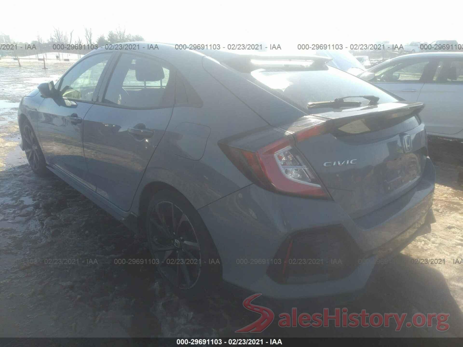 SHHFK7H47HU228089 2017 HONDA CIVIC HATCHBACK