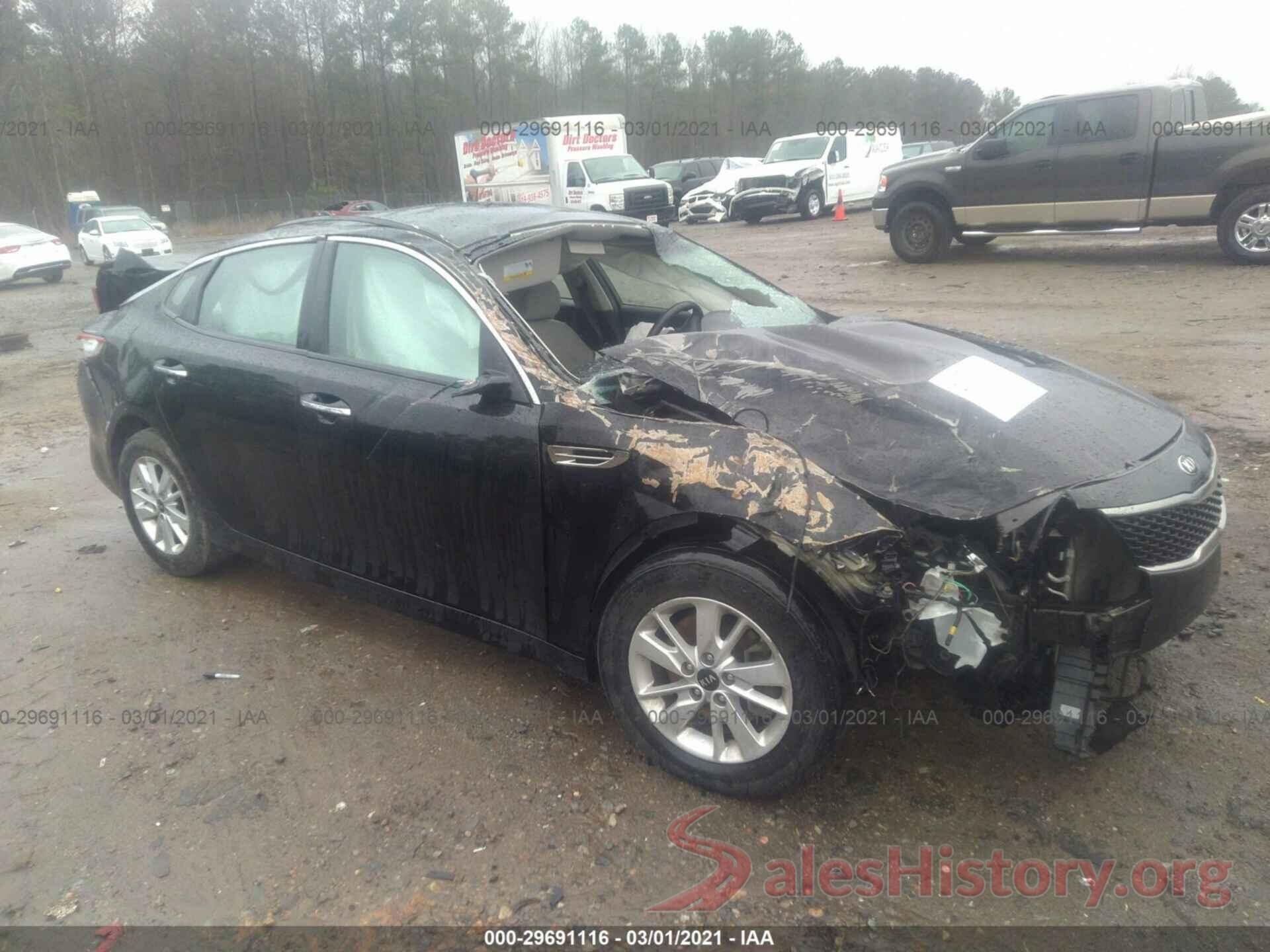 5XXGT4L38GG020640 2016 KIA OPTIMA